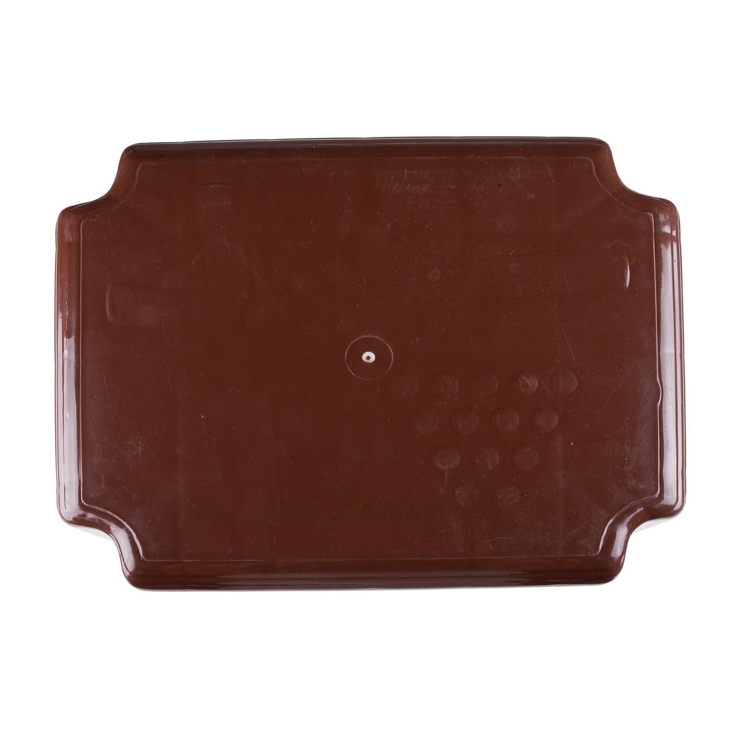 Kuber Industries Bathroom Stool | Durable Plastic Sitting Stool | Patla For Bathroom | Stool for Senior Citizen | Bathroom Sitting Seat | Stool for Kitchen | Brown