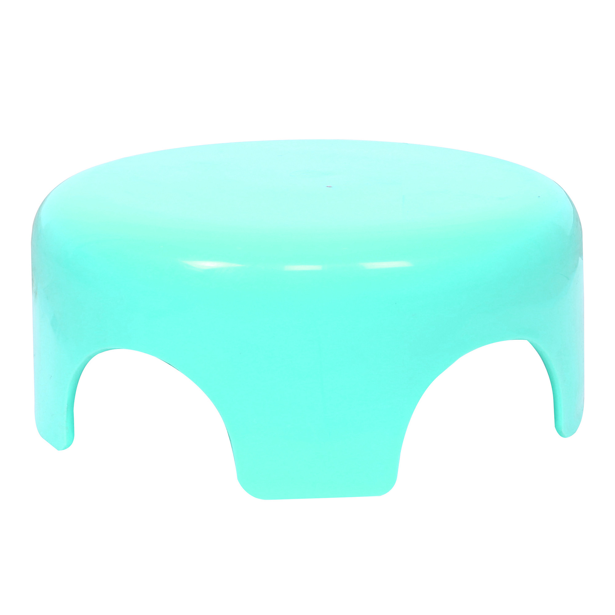 Kuber Industries Bathroom Stool | Plastic Bathroom Stool for Bathing | Bathroom Stool for Senior Citizen | Patla for Toilet | Sumo Stool | Green