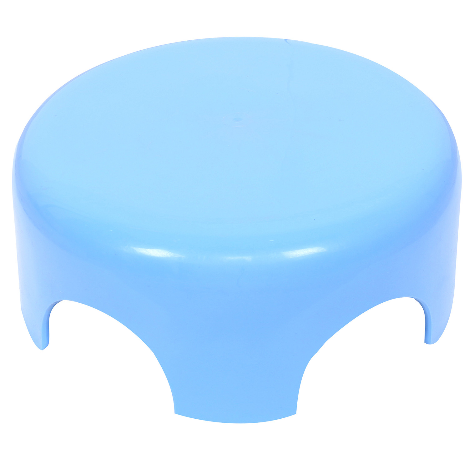 Kuber Industries Bathroom Stool | Plastic Bathroom Stool for Bathing | Bathroom Stool for Senior Citizen | Patla for Toilet | Sumo Stool | Sky Blue