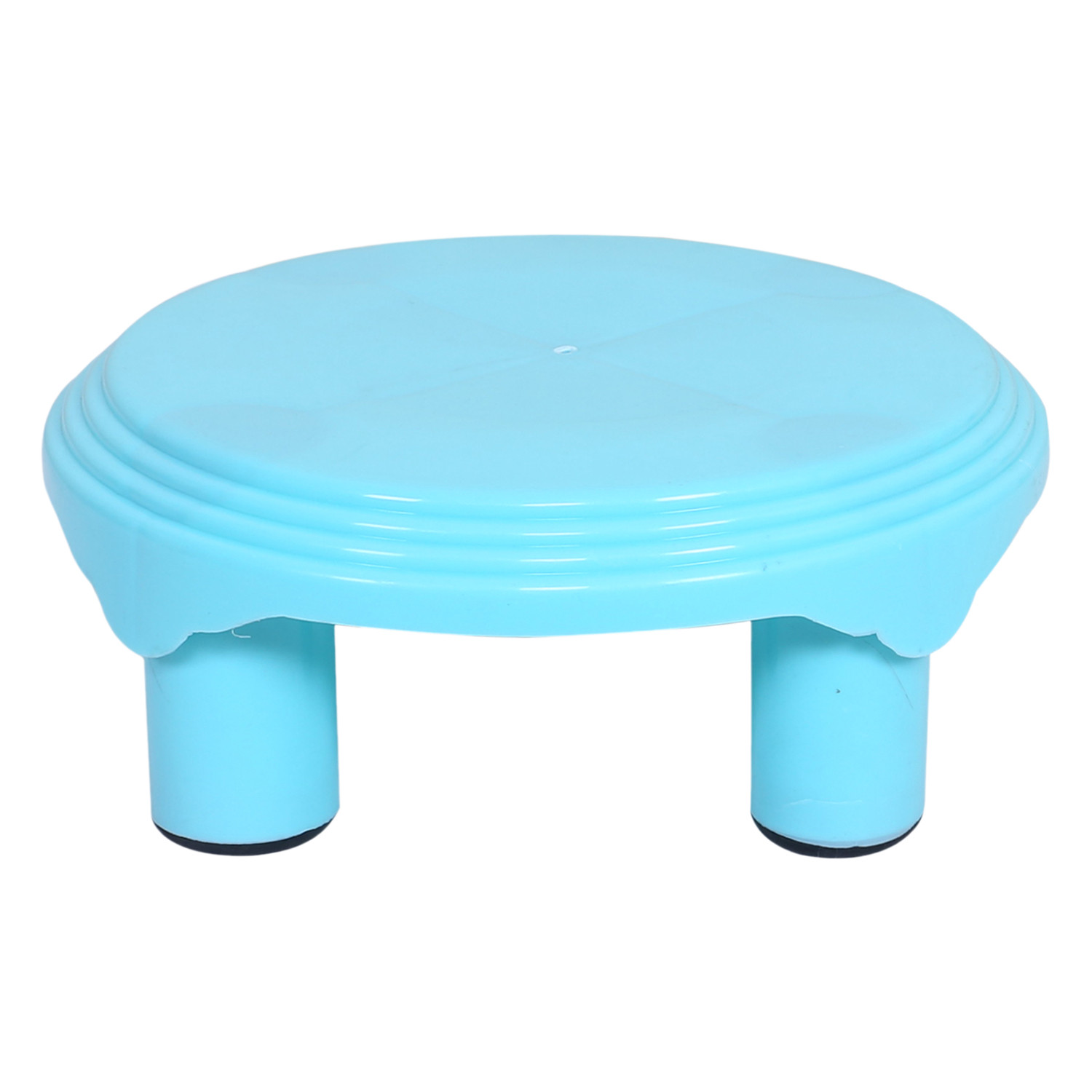 Kuber Industries Bathroom Stool|Plastic Stool|Anti-slip Bathing Stool|Stool for Senior Citizen|Patla for Bathroom|MINT GREEN