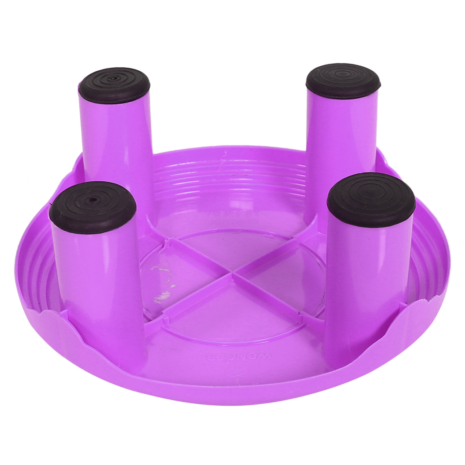 Kuber Industries Bathroom Stool|Plastic Stool|Anti-slip Bathing Stool|Stool for Senior Citizen|Patla for Bathroom|PINK