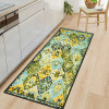 Kuber Industries Bedside Runner | Microfiber Carpet for Bedroom | Anti Skid Runner For Hall | Comfortable Persian Texture Runner Home Décor | 5x2 Feet | Multicolor