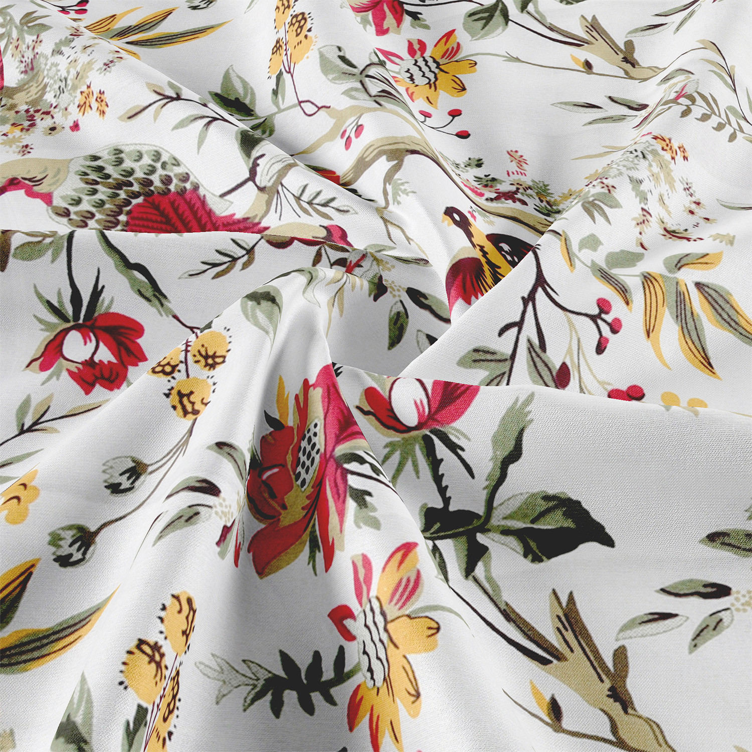 Kuber Industries Blanket | Cotton Double Bed Dohar | Blanket For Home | Reversible AC Blanket For Travelling | Blanket For Summer | Blanket For Winters | Leaf Print | Pink