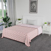 Kuber Industries Blanket | Cotton Single Bed Dohar | Blanket For Home | Reversible AC Blanket For Travelling | Blanket For Summer | Blanket For Winters | Carry Print | Pink