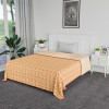 Kuber Industries Blanket | Cotton Single Bed Dohar | Blanket For Home | Reversible AC Blanket For Travelling | Blanket For Summer | Blanket For Winters | Carry Print | Orange