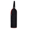 Kuber Industries Bottle Cover|Rexine Traveling Water Bottle Cover|Adjustable Strap &amp; Zipper Closure|2.5 Ltr|XL Size (Black)