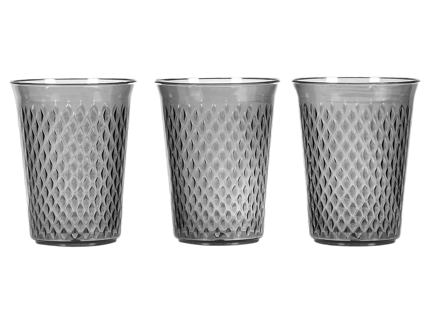 Kuber Industries BPA Free Leak Proof Unbreakable Plastic Water Jug with 6 Tumblers Drinkware Set (Grey)-45KM051