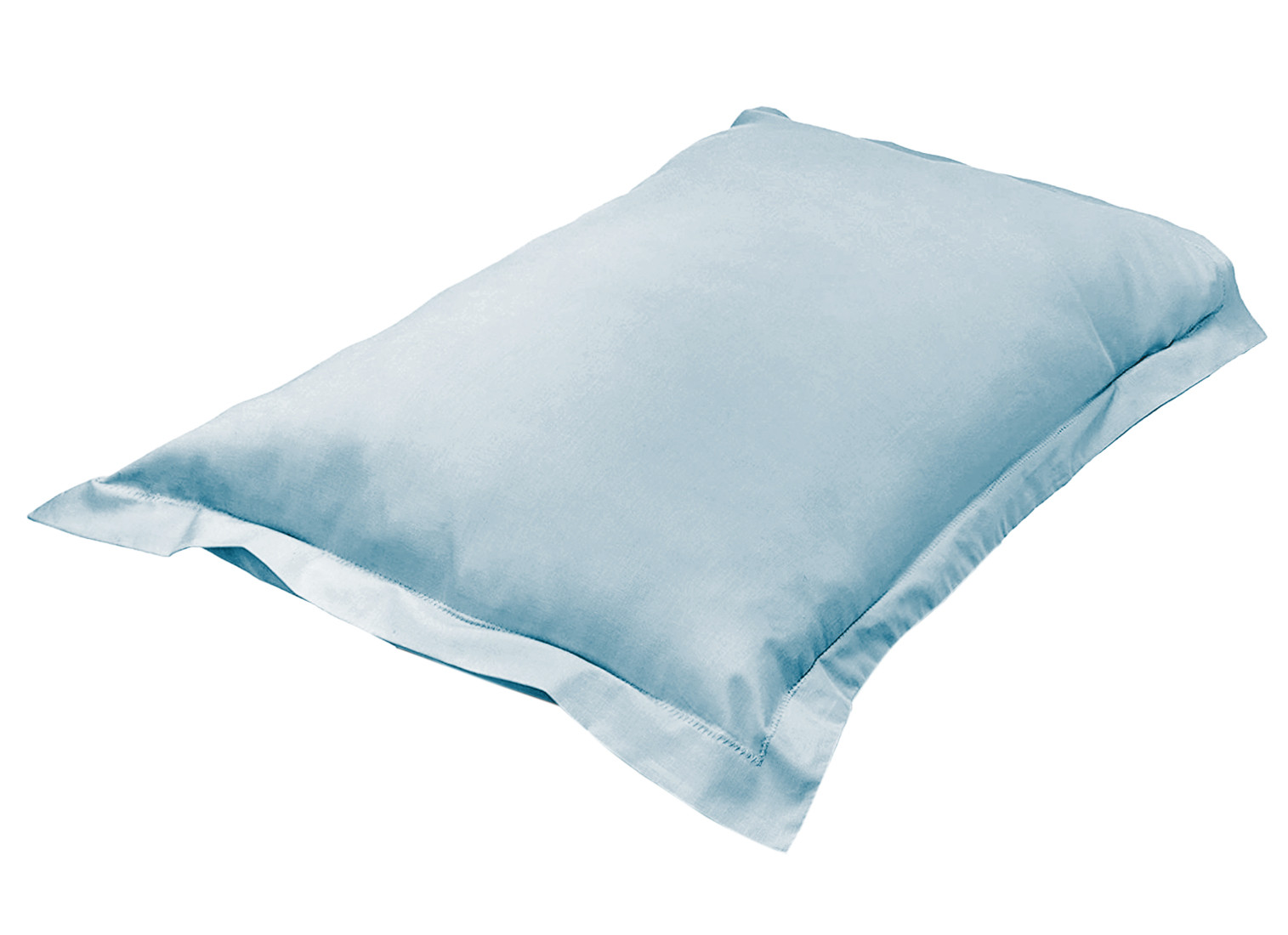 Kuber Industries Breathable & Soft Cotton Pillow Cover For Sofa, Couch, Bed - 29x20 Inch,(Blue)