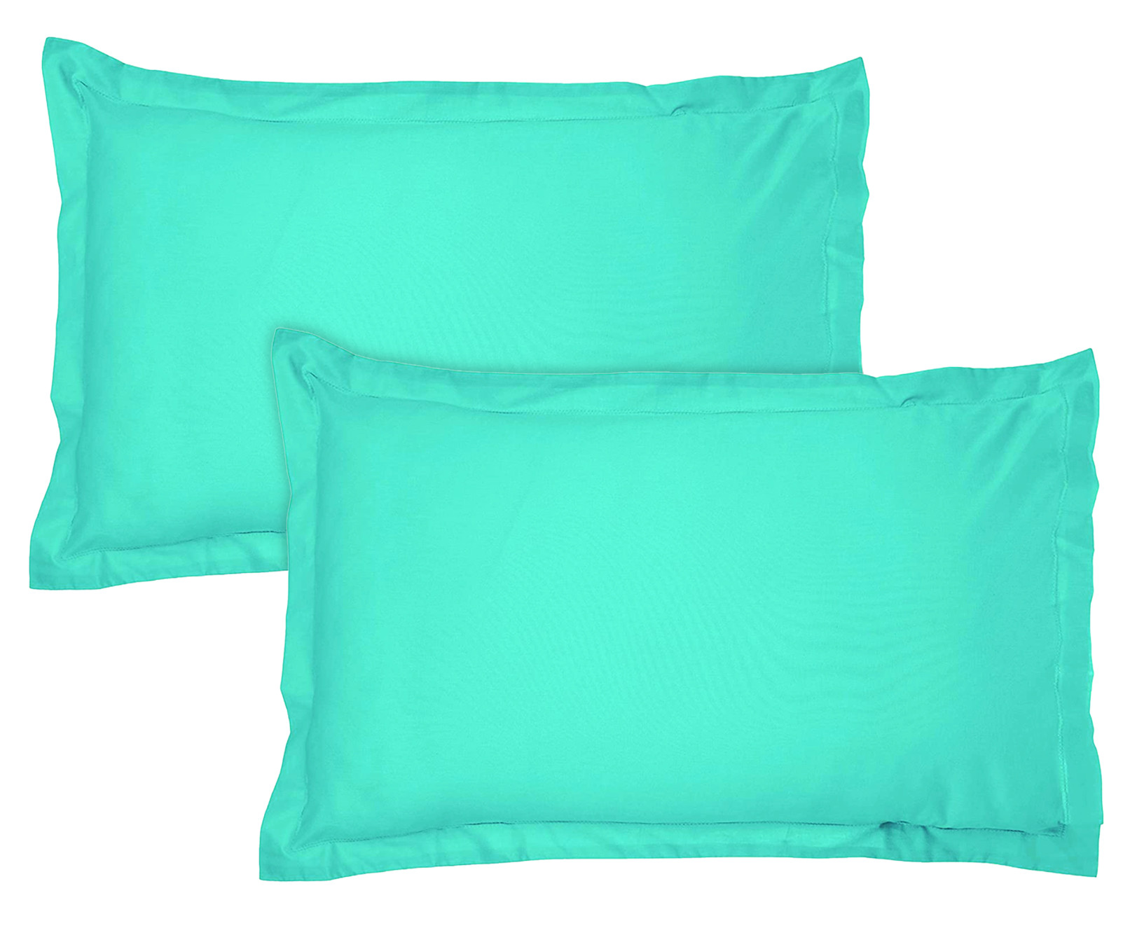 Kuber Industries Breathable & Soft Cotton Pillow Cover For Sofa, Couch, Bed - 29x20 Inch,(Green)