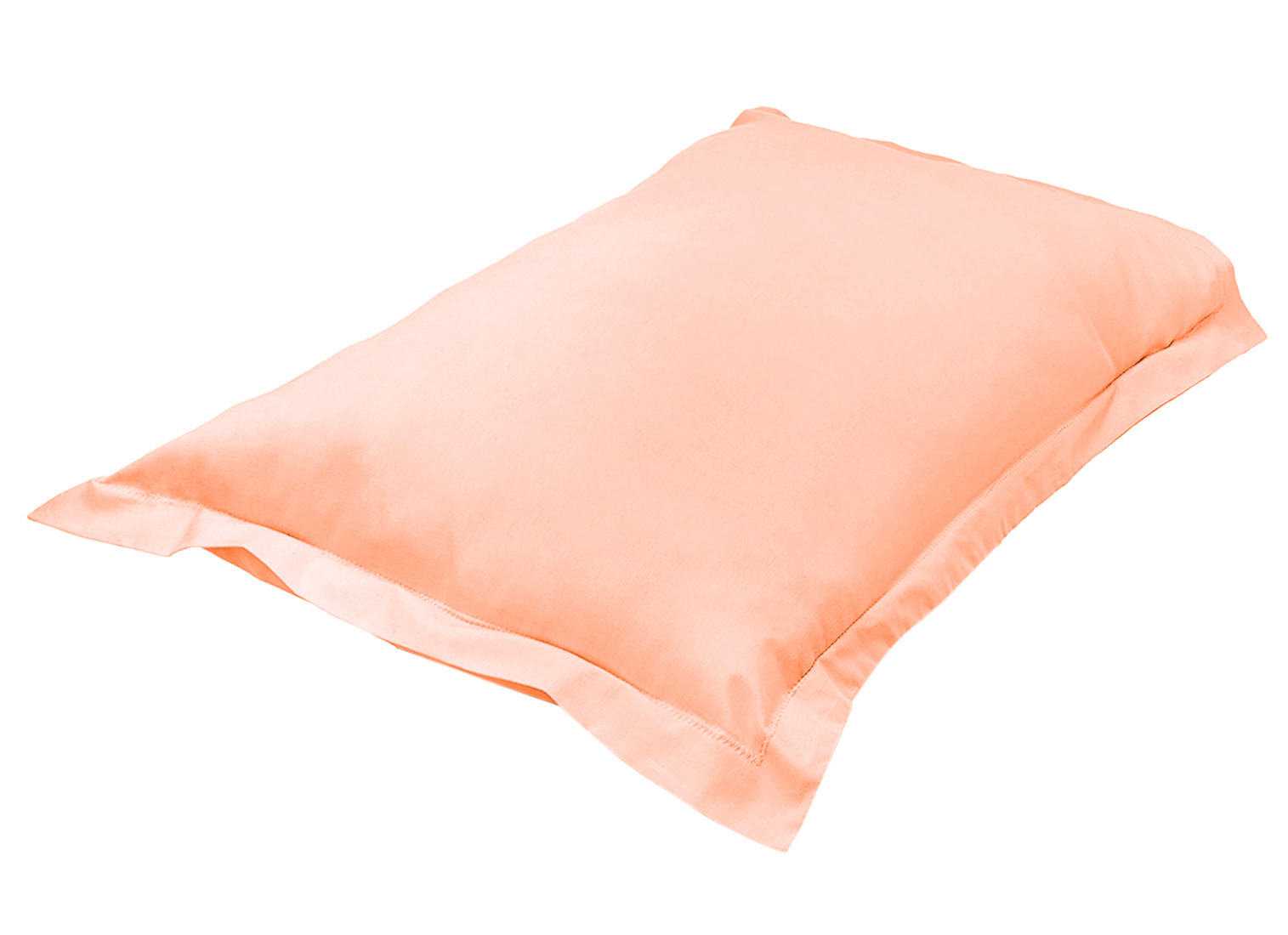 Kuber Industries Breathable & Soft Cotton Pillow Cover For Sofa, Couch, Bed - 29x20 Inch,(Peach)