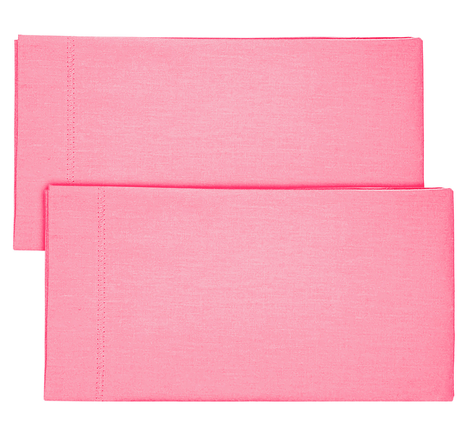 Kuber Industries Breathable & Soft Cotton Pillow Cover For Sofa, Couch, Bed - 29x20 Inch,(Pink)