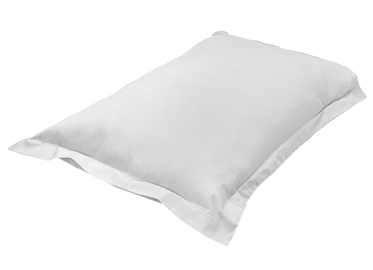 Kuber Industries Breathable & Soft Cotton Pillow Cover For Sofa, Couch, Bed - 29x20 Inch,(White)