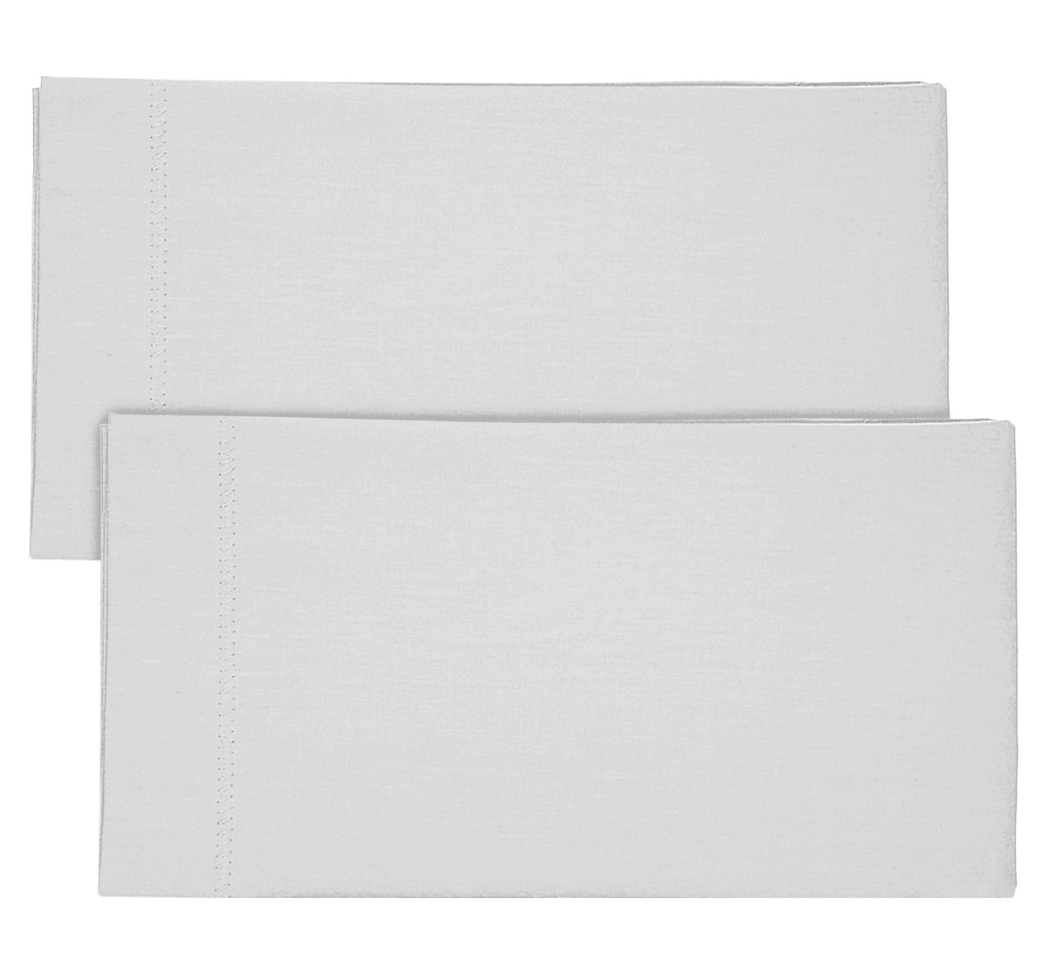 Kuber Industries Breathable & Soft Cotton Pillow Cover For Sofa, Couch, Bed - 29x20 Inch,(White)