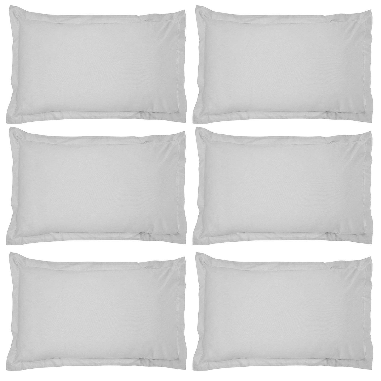 Kuber Industries Breathable & Soft Cotton Pillow Cover For Sofa, Couch, Bed - 29x20 Inch,(White)