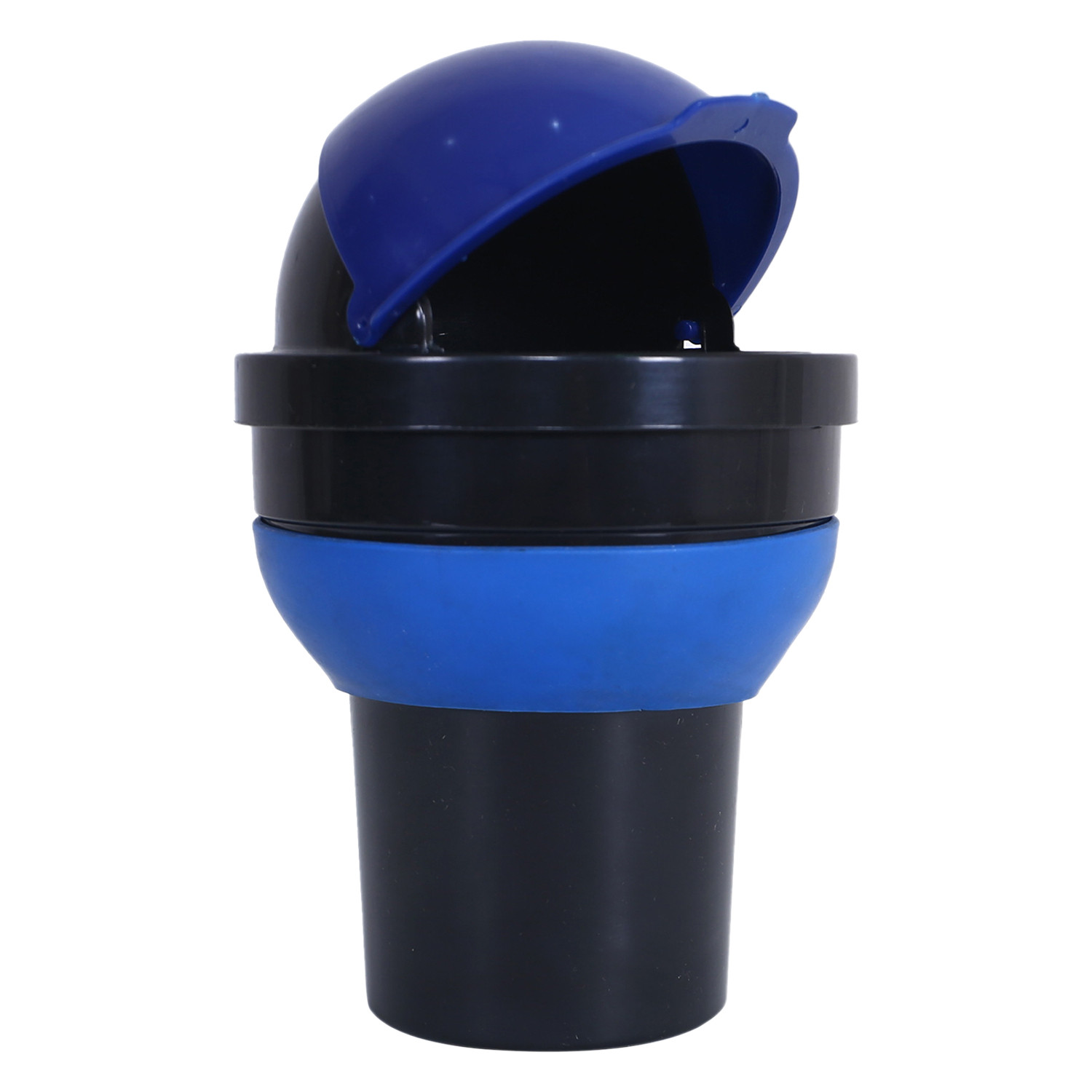 Kuber Industries Car Dustbin|Car Mini Dustbin With Lid|Leakproof Compact Small Dustbin|BLACK