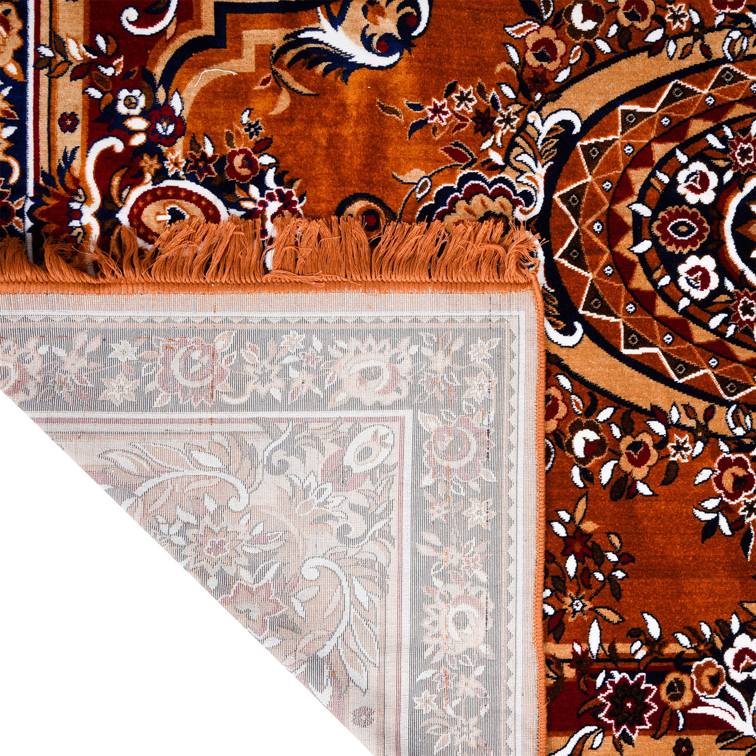 Kuber Industries Carpet | Velvet Floor Mat | Carpet for Hall | Carpet for Living Room | Carpet for Bedroom | Area Rug | Solid Prayer Mat |Heavy V.V Carpet | 3x5 Feet | Light Brown