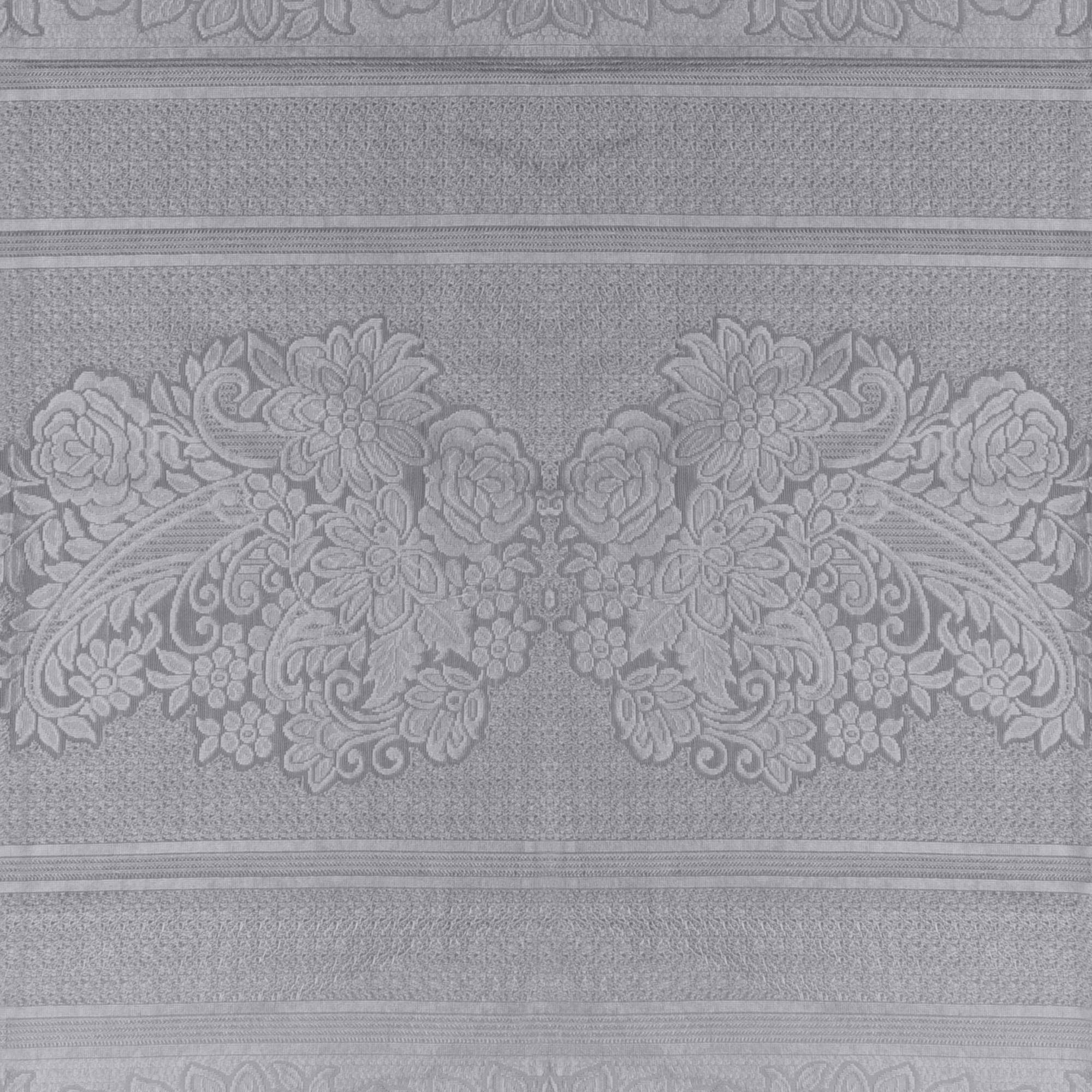 Kuber Industries Center Table Cover  40x60 Inch  Indoor  Outdoor Table Cover  Net 4 Seater Table Cover  Coffee Table Cover  Table Protector Cover  Sun-Shine Print  CTC  Grey