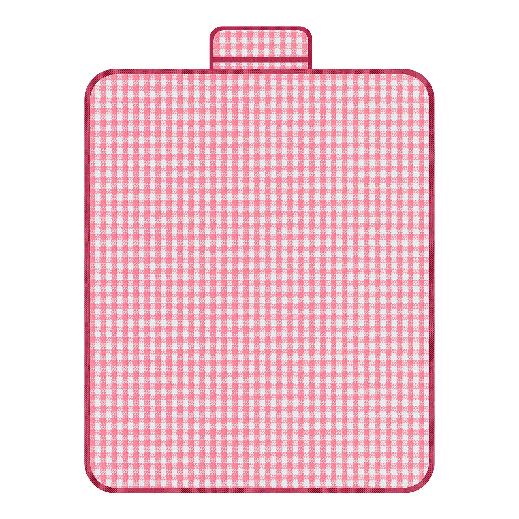 Kuber Industries Chatai Mat  Foldable Chatai for Travel  Sleeping Mat for Floor  Bedsheet  Mattress Protector  Floor Chatai Mat for Yoga  Chatai for Picnic  Check-Design  Pink