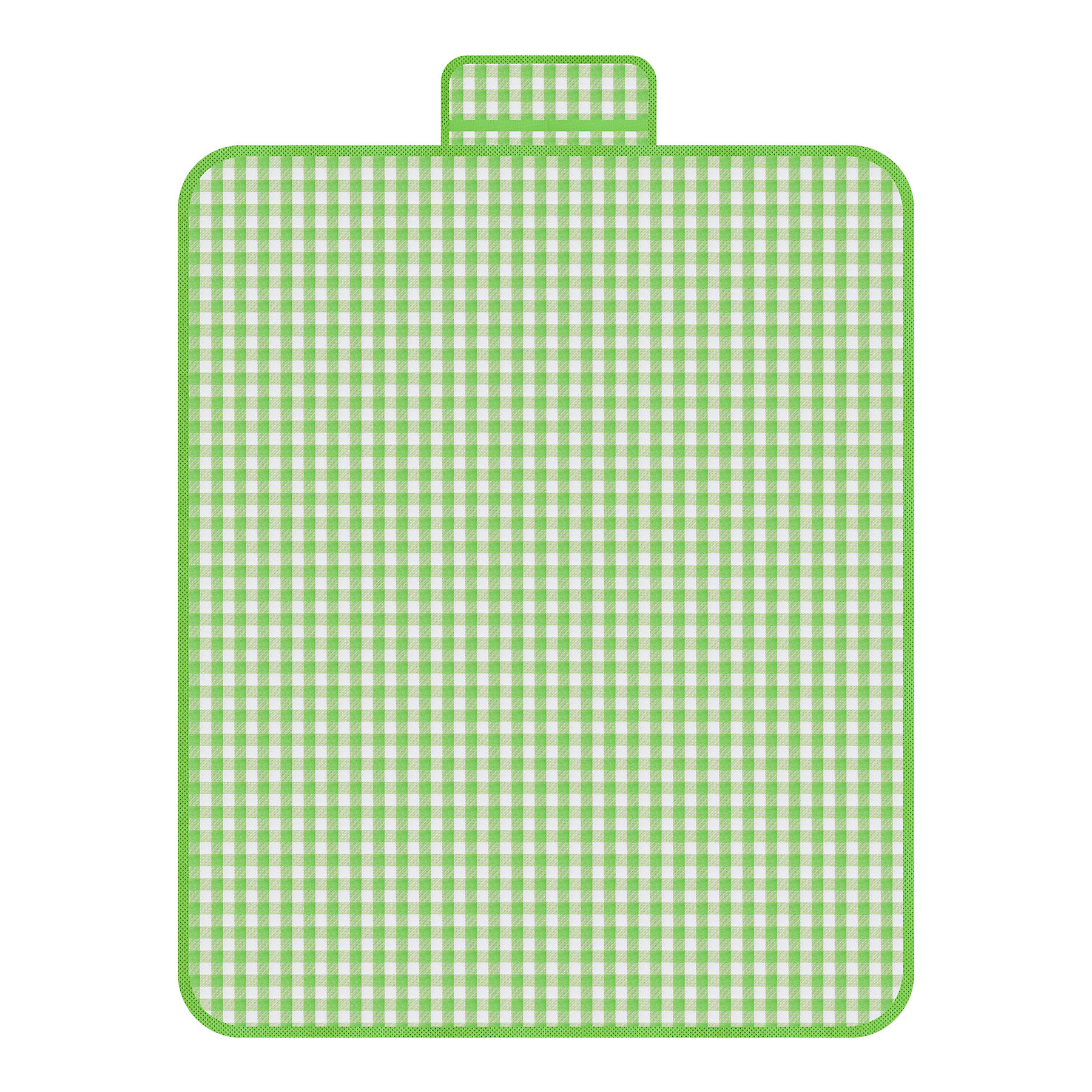 Kuber Industries Chatai Mat | Foldable Chatai for Travel | Sleeping Mat for Floor | Bedsheet & Mattress Protector | Floor Chatai Mat for Yoga | Chatai for Picnic | Check-Design | Green