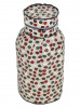 Kuber Industries Circle Design PVC Lpg Gas Cylinder Cover (Maroon &amp; Cream)-HS43KUBMART25613
