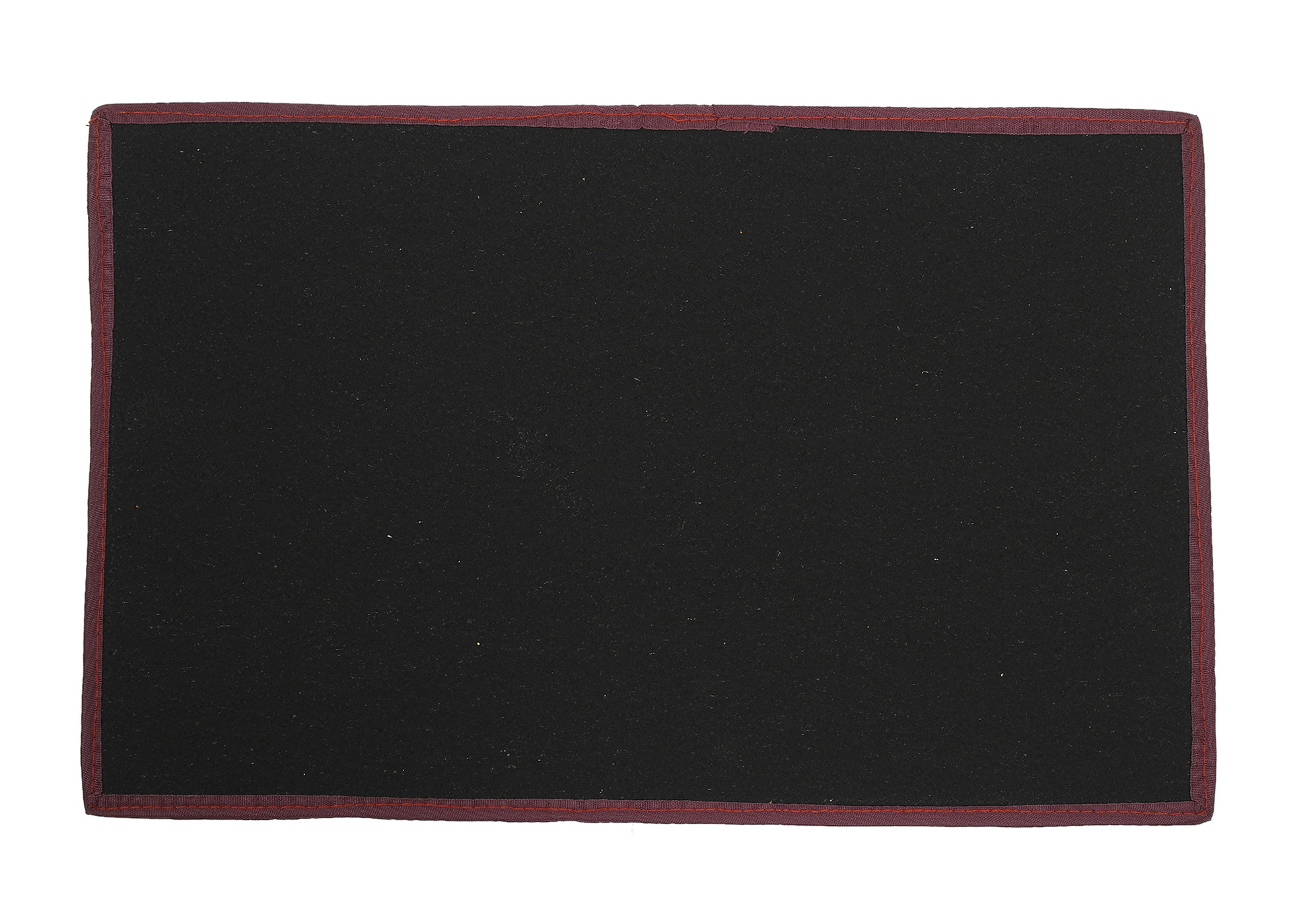 Kuber Industries Circle print Design Durable Microfiber Door Mat, Heavy Duty Doormat, Indoor Outdoor, Easy Clean, Waterproof, Low-Profile Mats for Entry, Patio, Garage (Maroon)-33_S_KUBQMART11456