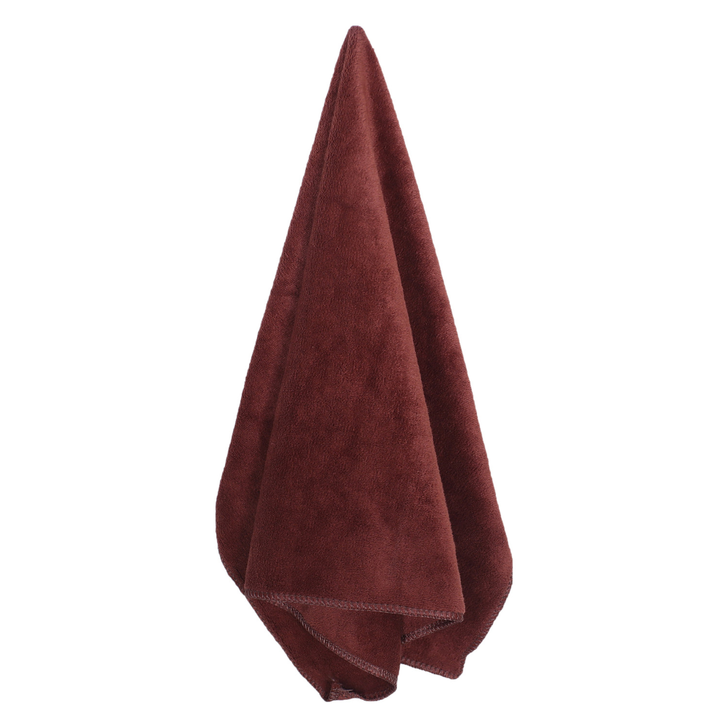 Kuber Industries Cleaning Cloths|Microfiber Highly Absorbent Wash Towels for Kitchen,Car,Window,24 x 16 Inch (Brown)
