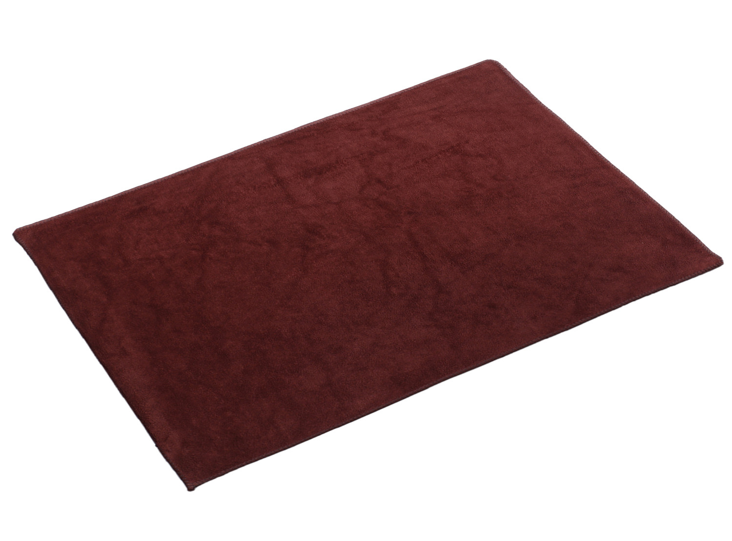 Kuber Industries Cleaning Cloths|Microfiber Highly Absorbent Wash Towels for Kitchen,Car,Window,24 x 16 Inch (Brown)