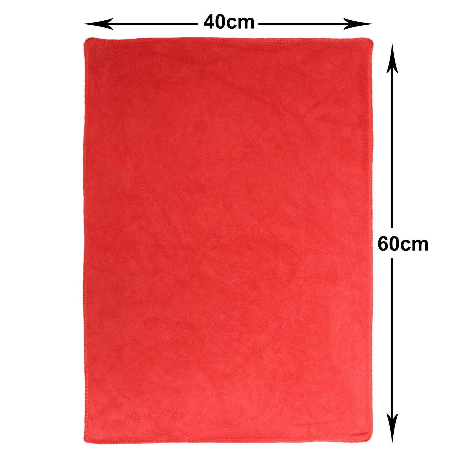 Kuber Industries Cleaning Cloths|Microfiber Highly Absorbent Wash Towels for Kitchen,Car,Window,24 x 16 Inch,Pack of 5 (Multicolor)