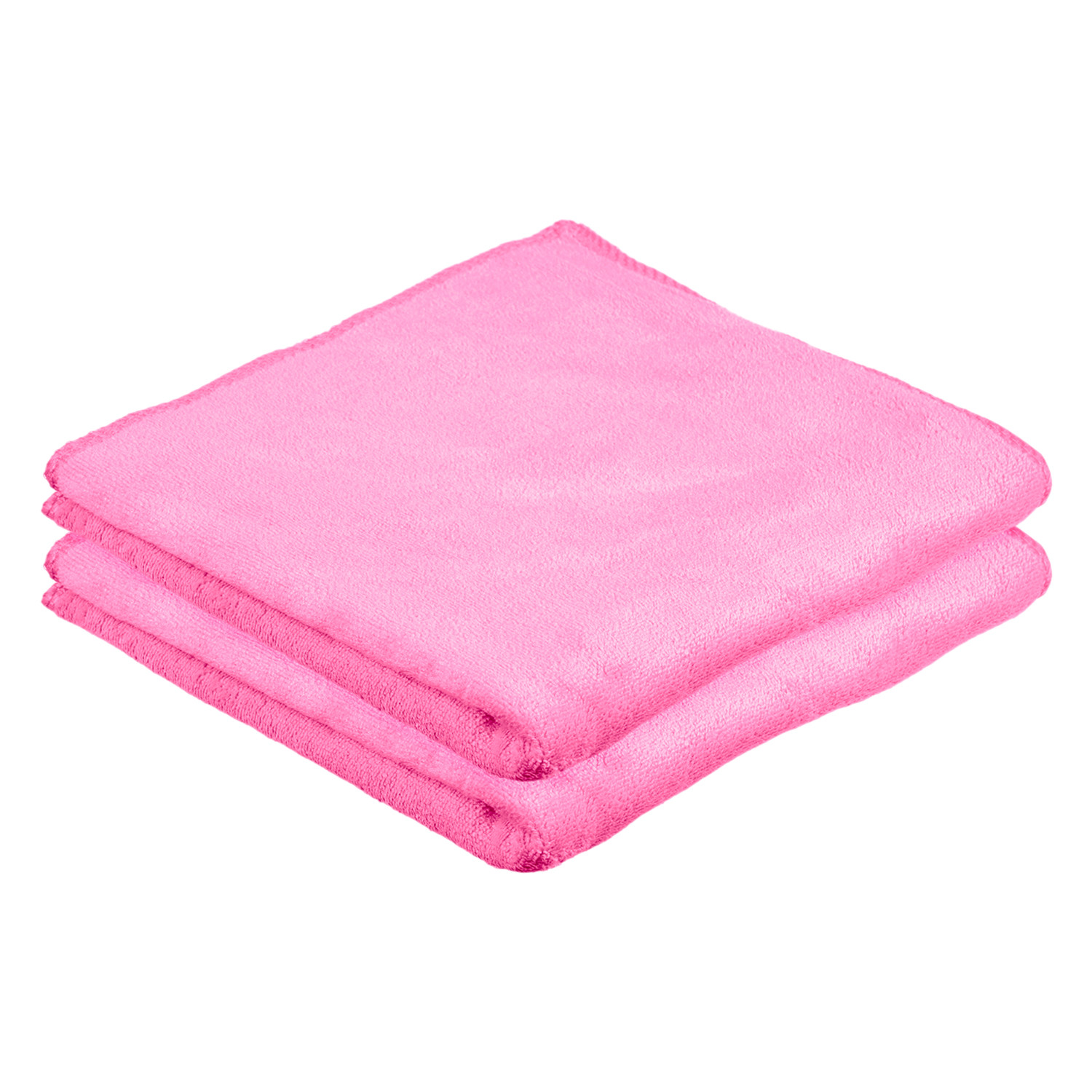 Kuber Industries Cleaning Towel | Reusable Cleaning Cloths for Kitchen | Duster Towel for Home Cleaning | 400 GSM Cleaning Cloth Towel for Car | Bike | 50x70 | Pink