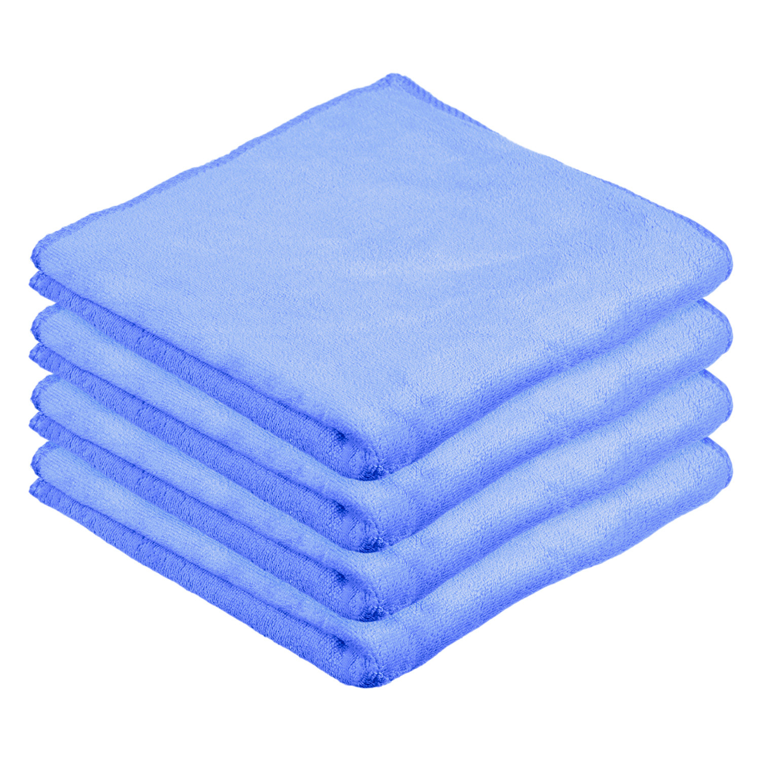 Kuber Industries Cleaning Towel | Reusable Cleaning Cloths for Kitchen | Duster Towel for Home Cleaning | 400 GSM Cleaning Cloth Towel for Car | Bike | 50x70 | Blue