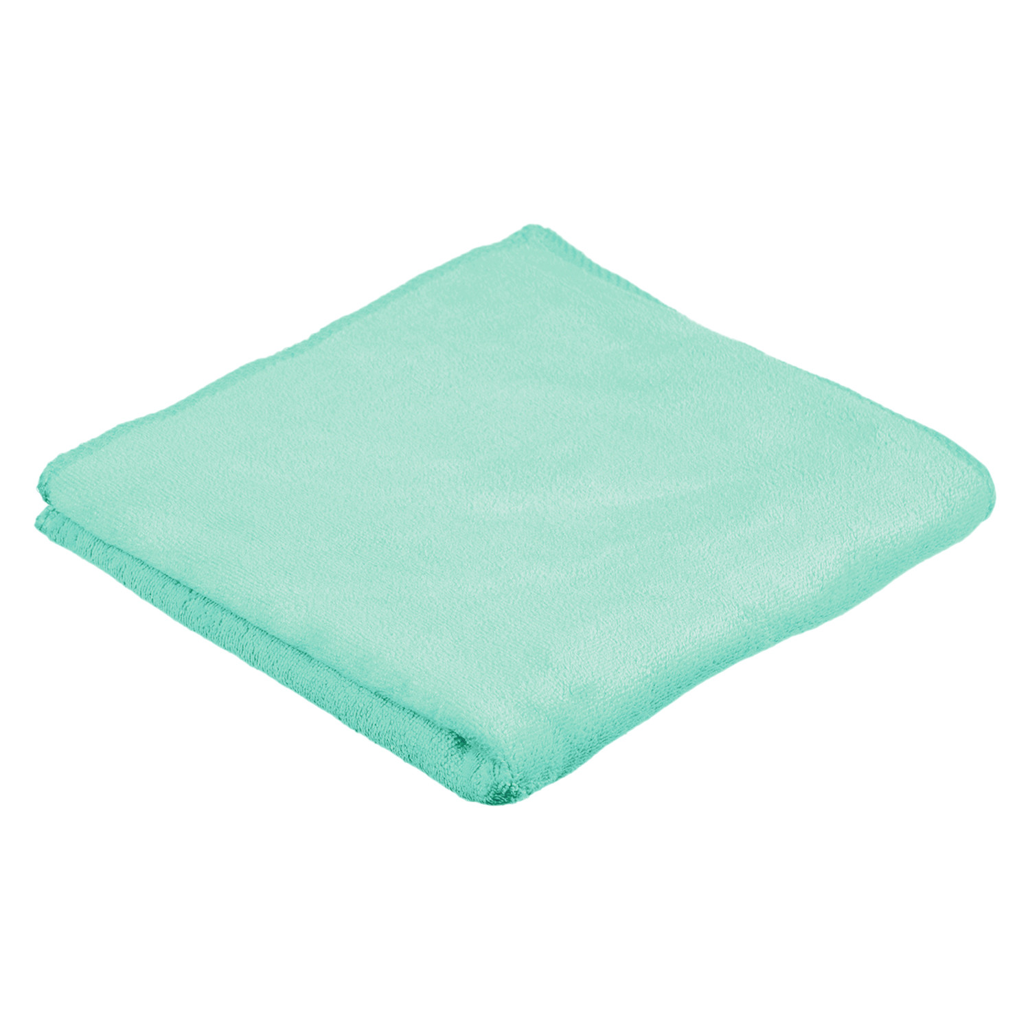 Kuber Industries Cleaning Towel | Reusable Cleaning Cloths for Kitchen | Duster Towel for Home Cleaning | 400 GSM Cleaning Cloth Towel for Car | Bike | 50x70 | Green