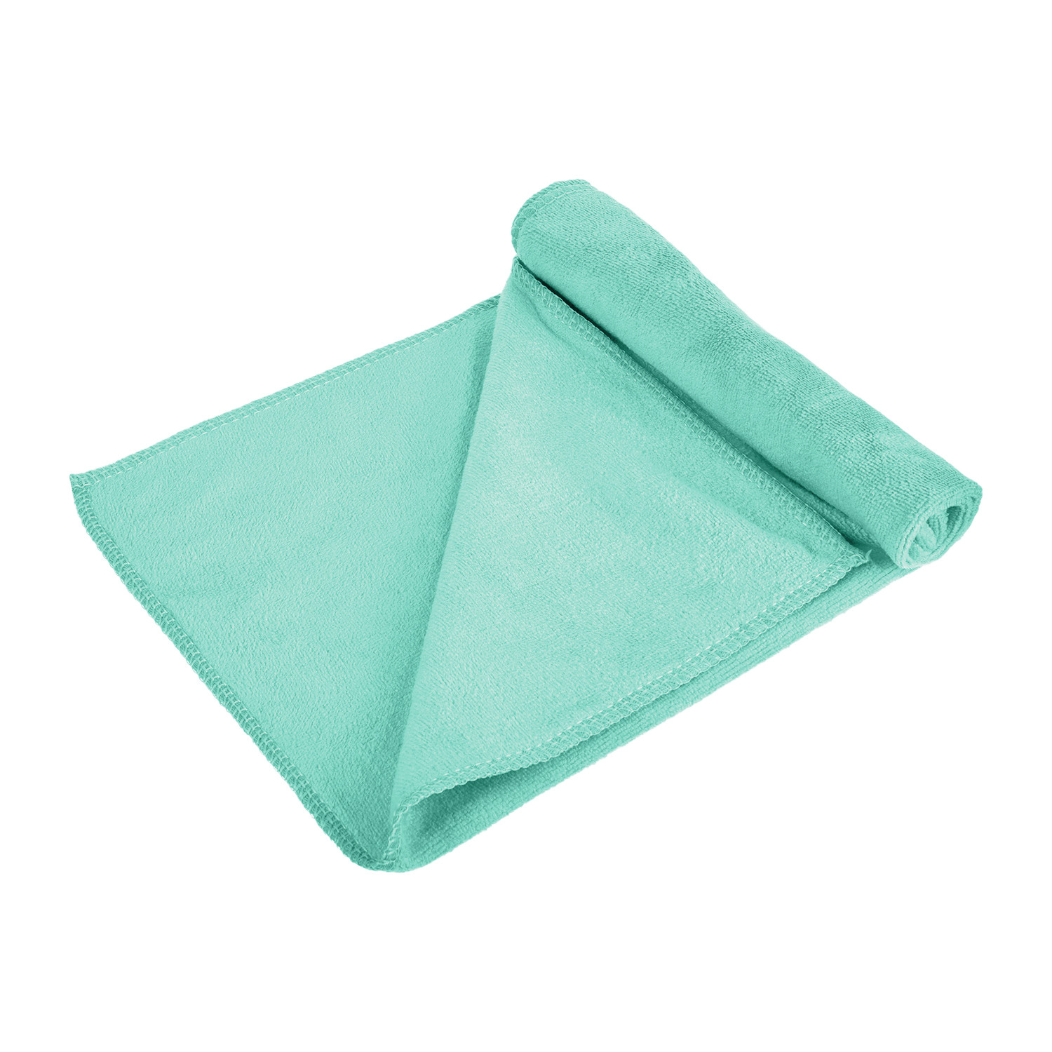 Kuber Industries Cleaning Towel | Reusable Cleaning Cloths for Kitchen | Duster Towel for Home Cleaning | 400 GSM Cleaning Cloth Towel for Car | Bike | 50x70 | Green