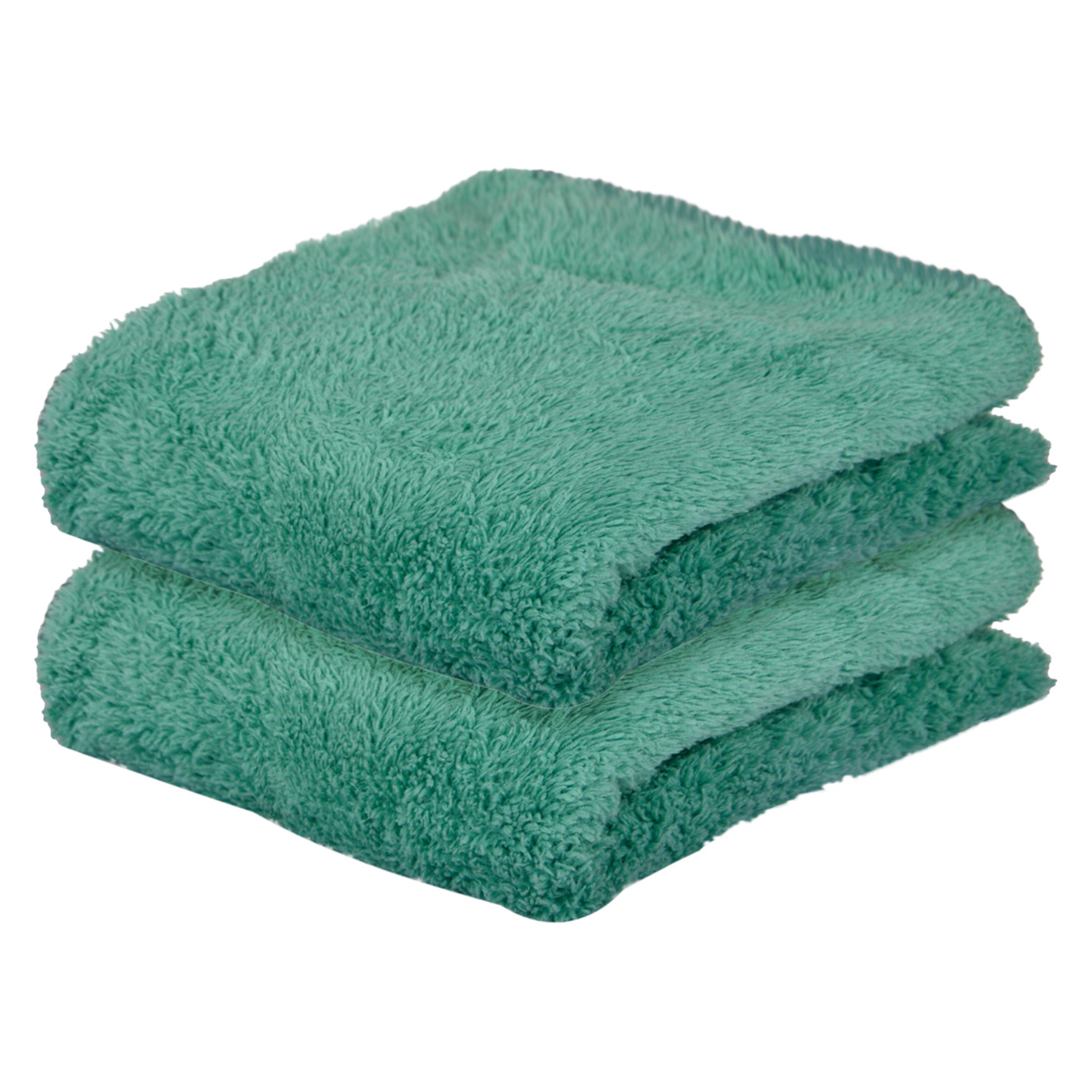 Kuber Industries Cleaning Towel | Reusable Cleaning Cloths for Kitchen | Duster Towel for Home Cleaning | 350 GSM Cleaning Cloth Towel for Car | Bike | 30x60 | Green