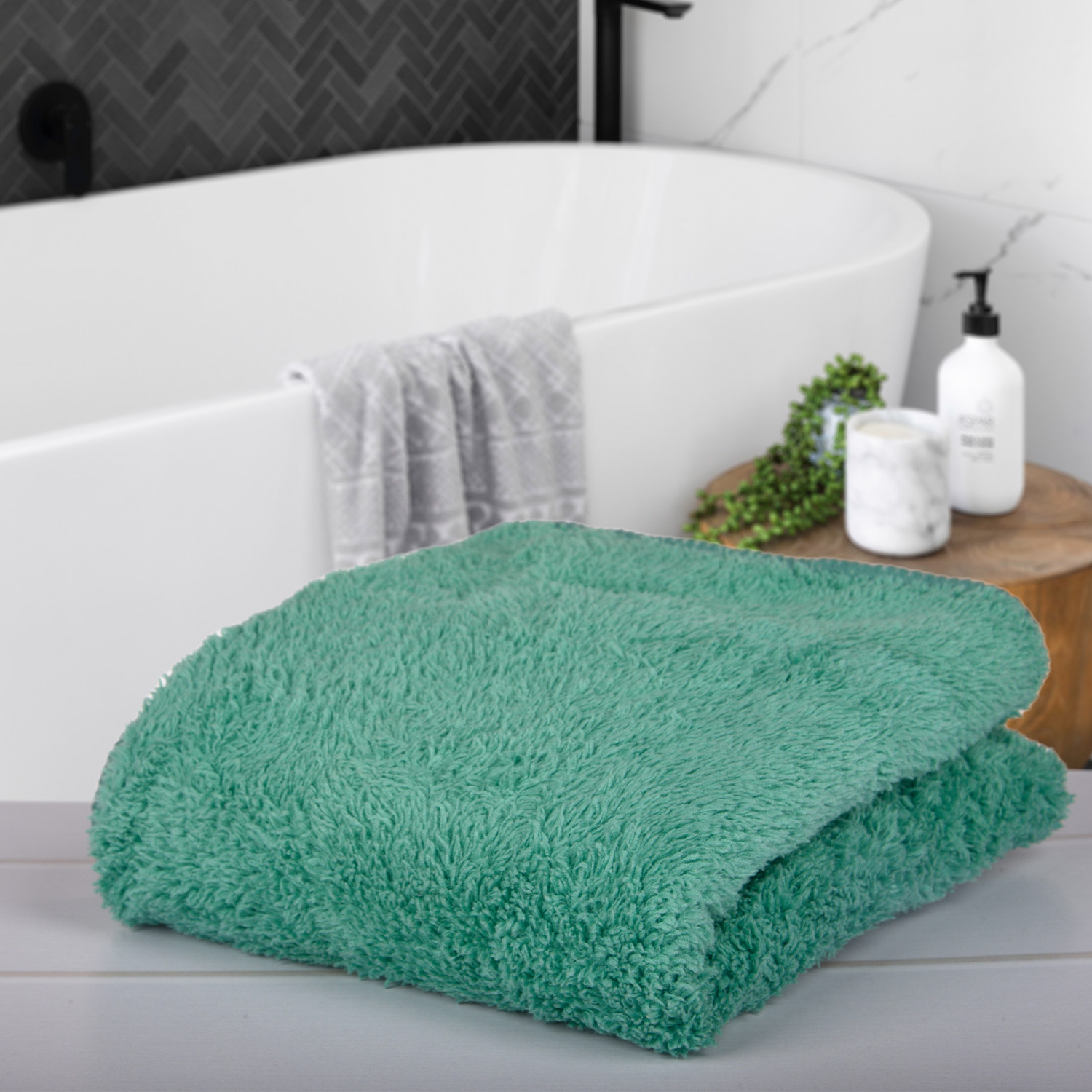 Kuber Industries Cleaning Towel | Reusable Cleaning Cloths for Kitchen | Duster Towel for Home Cleaning | 350 GSM Cleaning Cloth Towel for Car | Bike | 30x60 | Pack of 4 | Multi