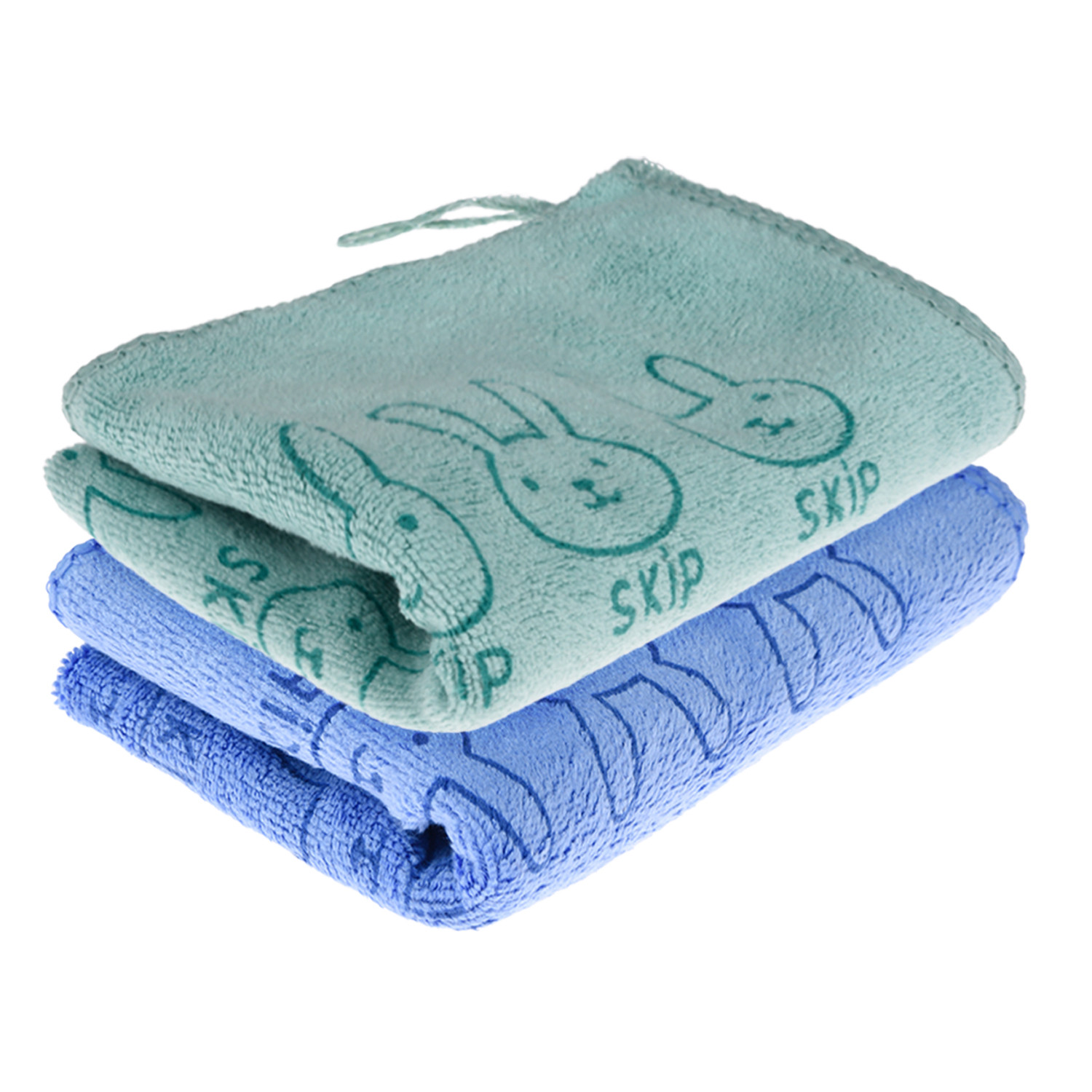 Kuber Industries Cleaning Towel | Reusable Cleaning Towel for Baby | Duster Towel for Home Cleaning | Skip Cleaning Cloth Towel with Hanging Loop | 30x40 | Pack of 2 | Multi