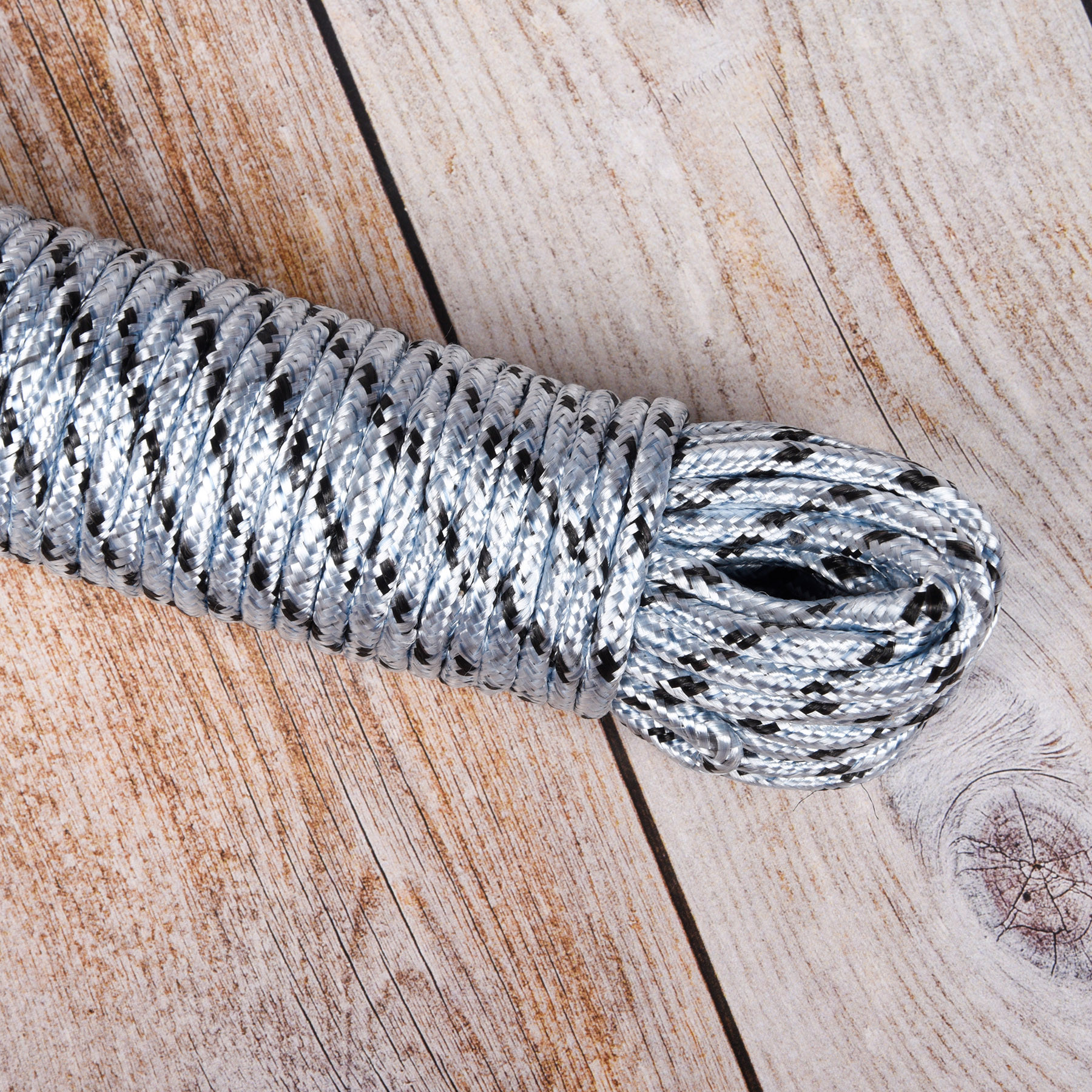 Kuber Industries Cloth Drying Rope  Nylon Synthetic Laundry Line Rope  Laundry Clothesline  Cloth Drying Wire Synthetic Rope  Clothes Drying Line  20 MTR  Multicolor