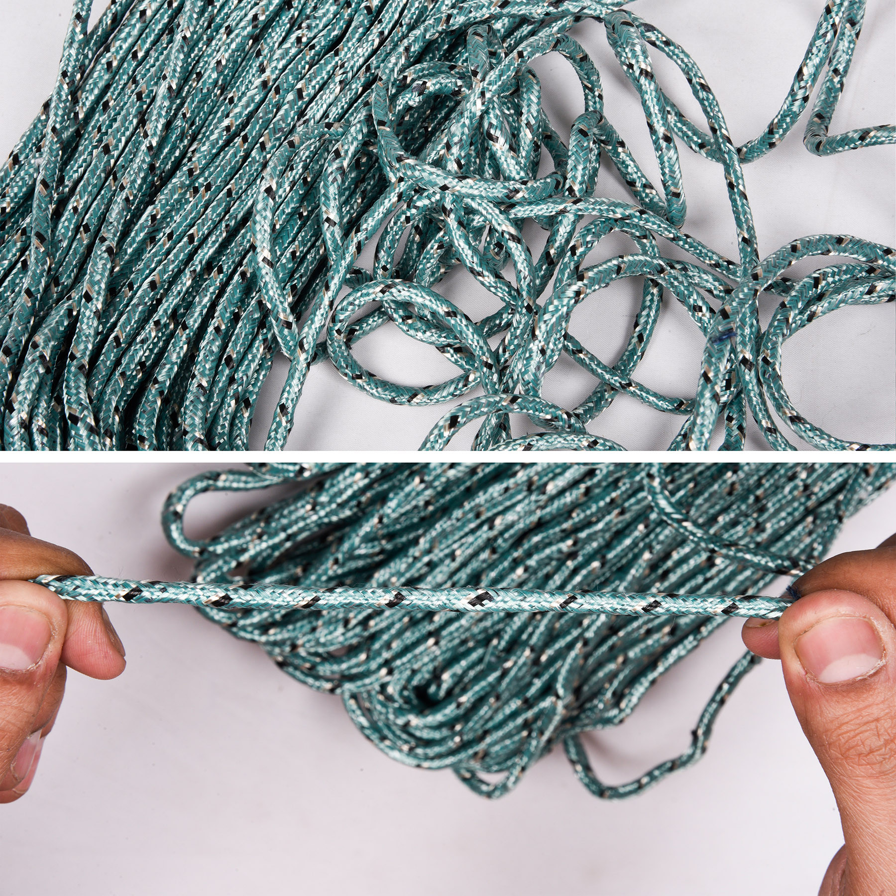 Kuber Industries Cloth Drying Rope  Nylon Synthetic Laundry Line Rope  Laundry Clothesline  Cloth Drying Wire Synthetic Rope  Clothes Drying Line  20 MTR  Multicolor