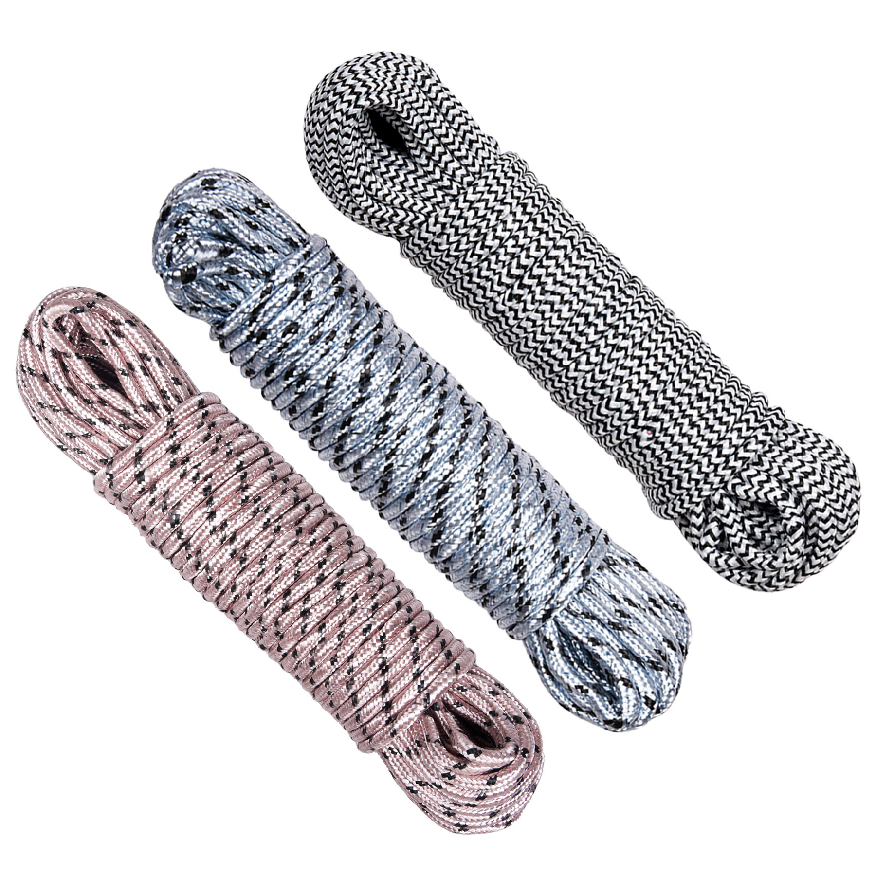 Kuber Industries Cloth Drying Rope | Nylon Synthetic Laundry Line Rope | Laundry Clothesline | Cloth Drying Wire Synthetic Rope | Clothes Drying Line | 20 MTR | Multicolor