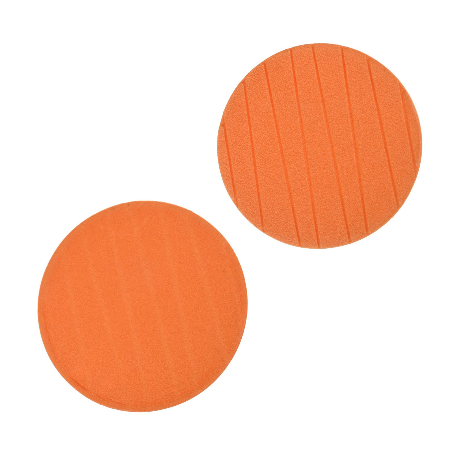 Kuber Industries Coaster | Tea Coasters for office Table | Foam Tea Coasters for Kitchen | Coasters for Dining Table | Office Desk Coasters | Round Lining-Design Coaster | 12 Piece Set | Multicolor