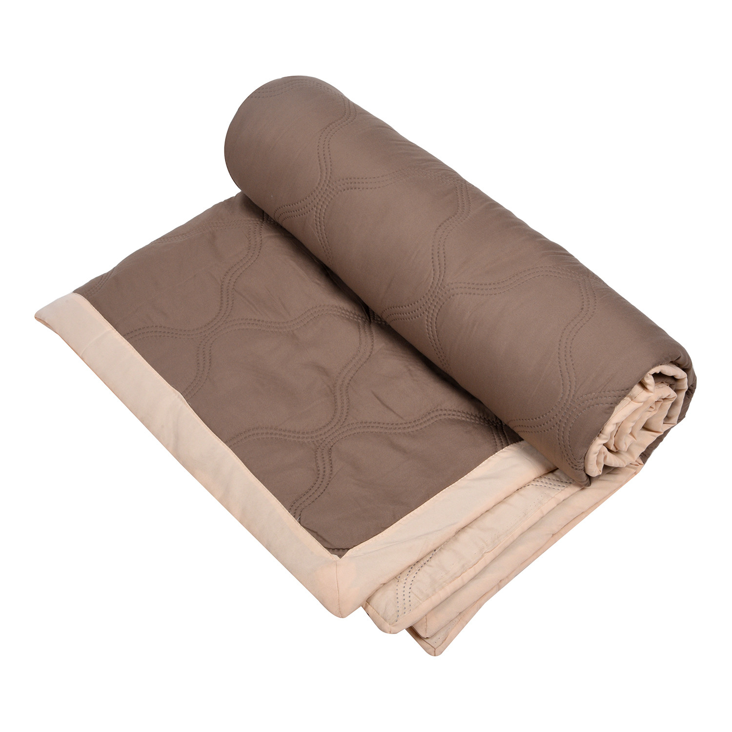 Kuber Industries Comforter | Microfiber Blanket for Summer | Blanket for Winter | Quilted Blanket Cover | Reversible Comforter | Blanket for Double Bed | Gray