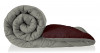Kuber Industries Comforter for Double Bed|Microfiber Winter Comforter for Double Bed|220 GSM Reversible Comforter|AC Quilt|Dohar|Blanket |Grey &amp; Black
