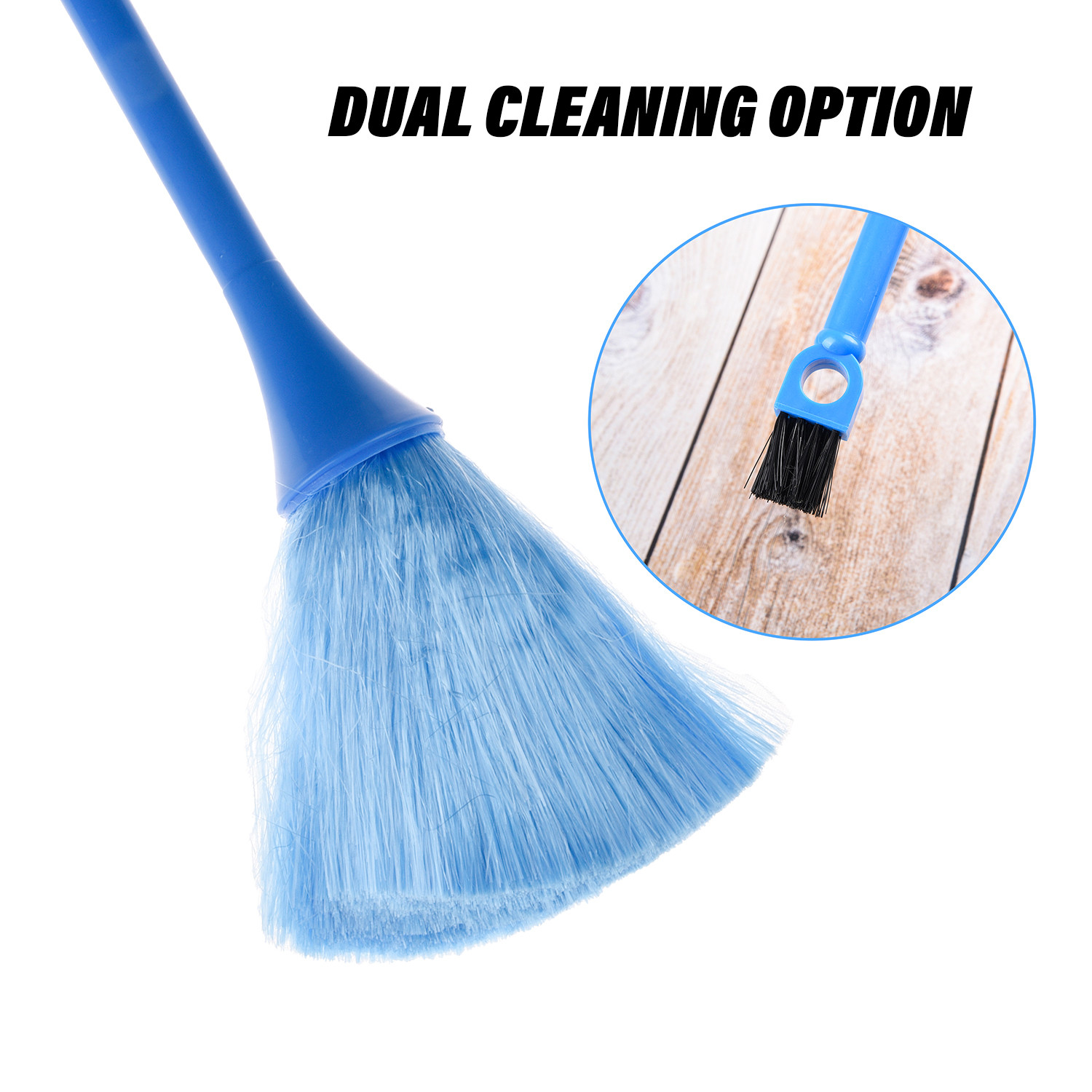 Kuber Industries Computer Brush | Computer Keyboard Brush | Kitchen Duster | Laptop Keyboard Brush | Computer Dual Brush | Cleaning Tool for Computer |Multicolor