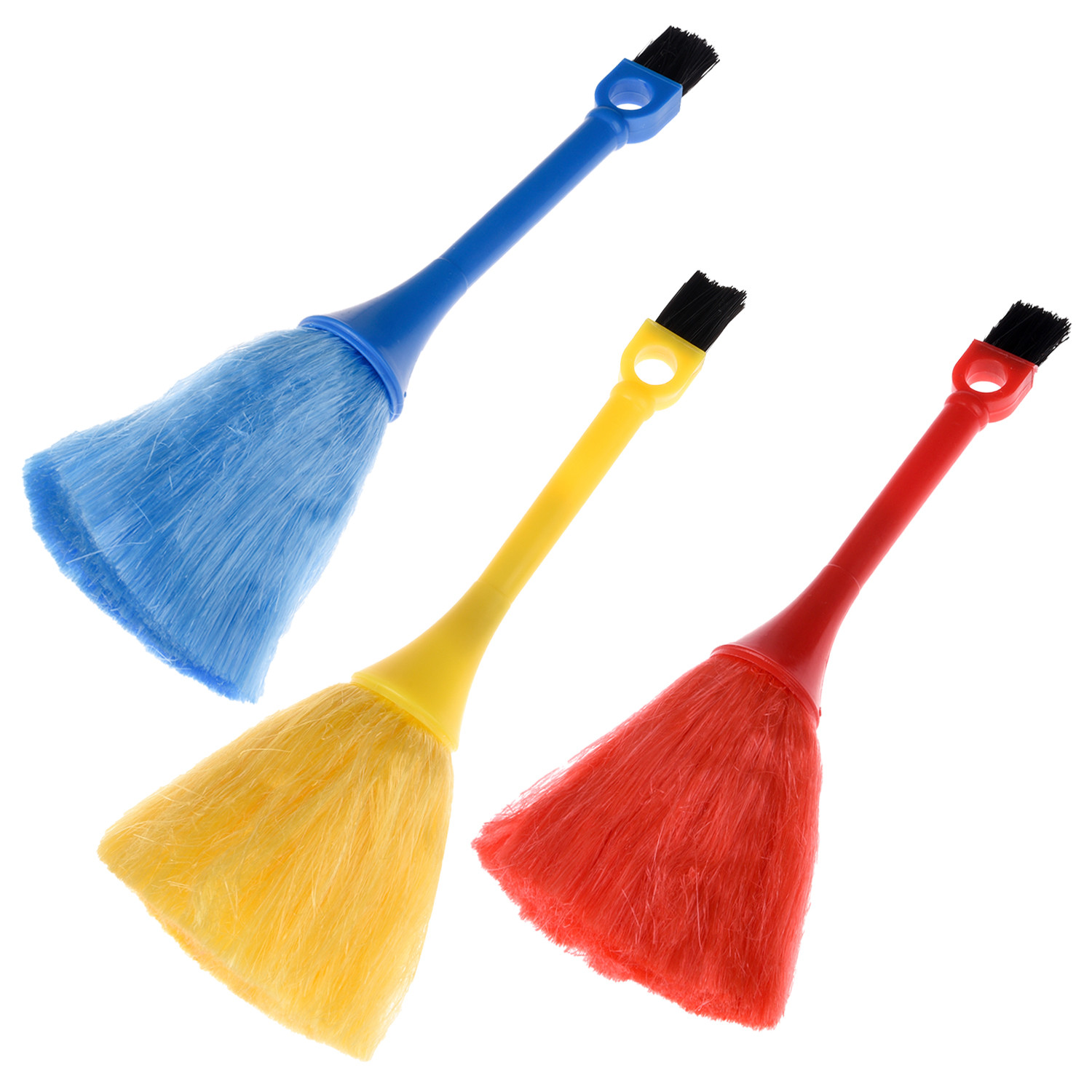 Kuber Industries Computer Brush | Computer Keyboard Brush | Kitchen Duster | Laptop Keyboard Brush | Computer Dual Brush | Cleaning Tool for Computer |Multicolor