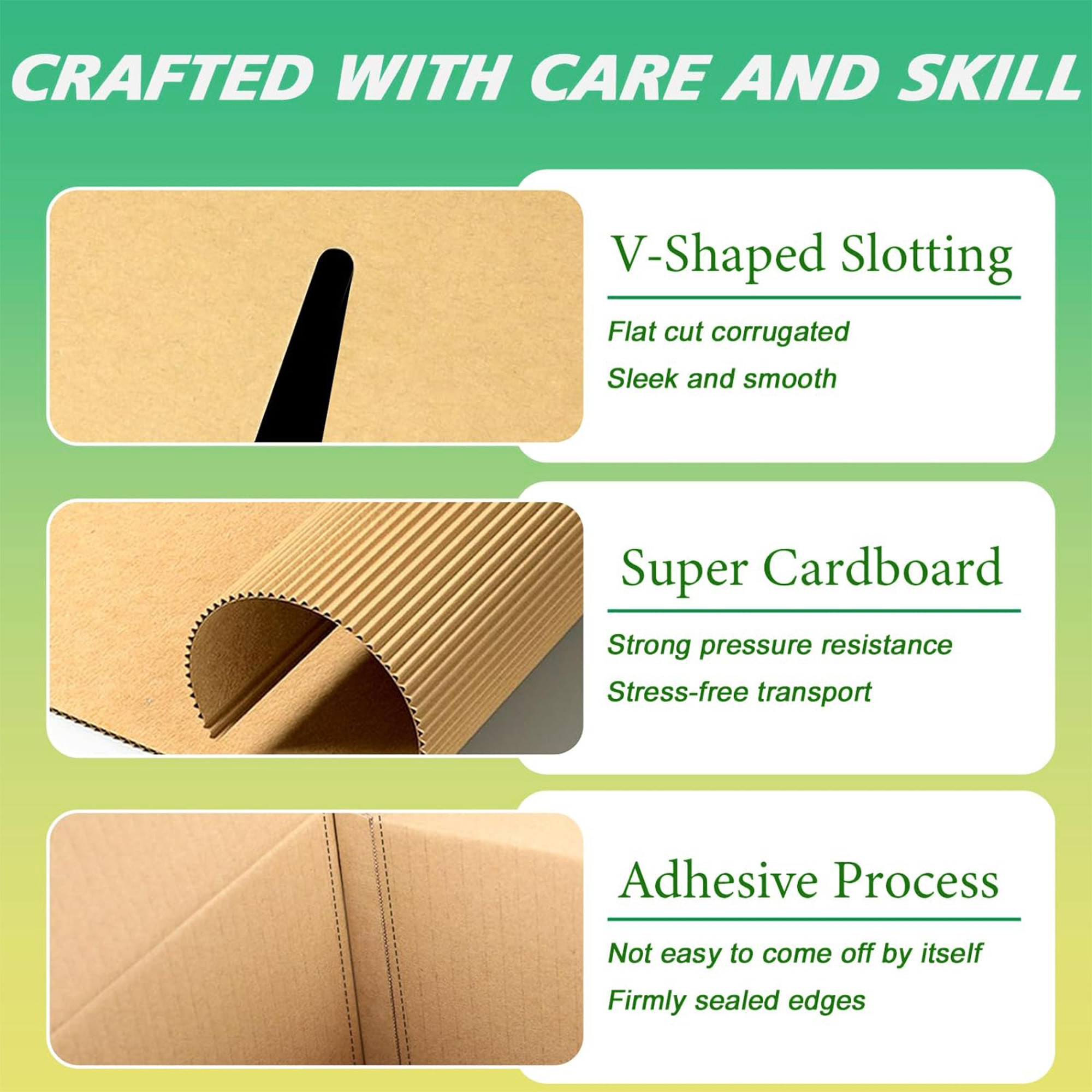 Kuber Industries Corrugated Box | 3 Ply Corrugated Packing Box | Corrugated for Shipping | Corrugated for Courier & Goods Transportation | L 23.5 x W 15.5 x H 15.5 Inch|Brown