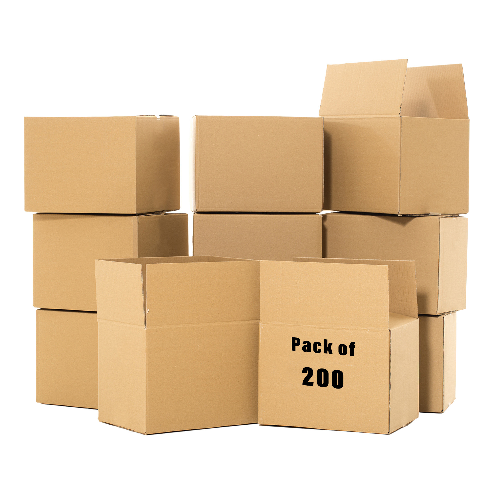 Kuber Industries Corrugated Box | 3 Ply Corrugated Packing Box | Corrugated for Shipping | Corrugated for Courier & Goods Transportation | L 23.5 x W 15.5 x H 15.5 Inch|Brown