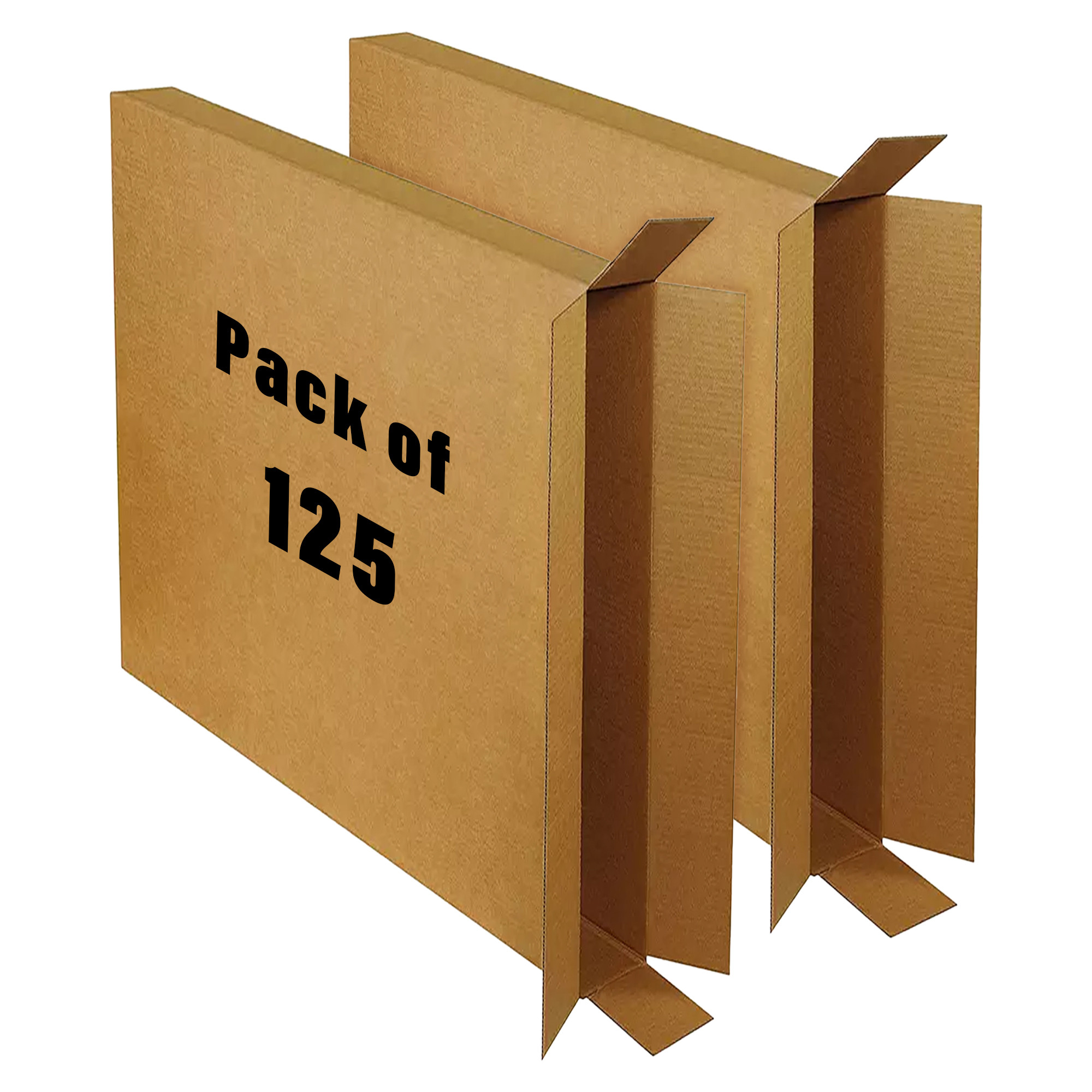 Kuber Industries Corrugated Box | 3 Ply Corrugated Packing Box | Corrugated for Shipping | Corrugated for Courier & Goods Transportation | L 13 x W 2 x H 13 Inch | Brown