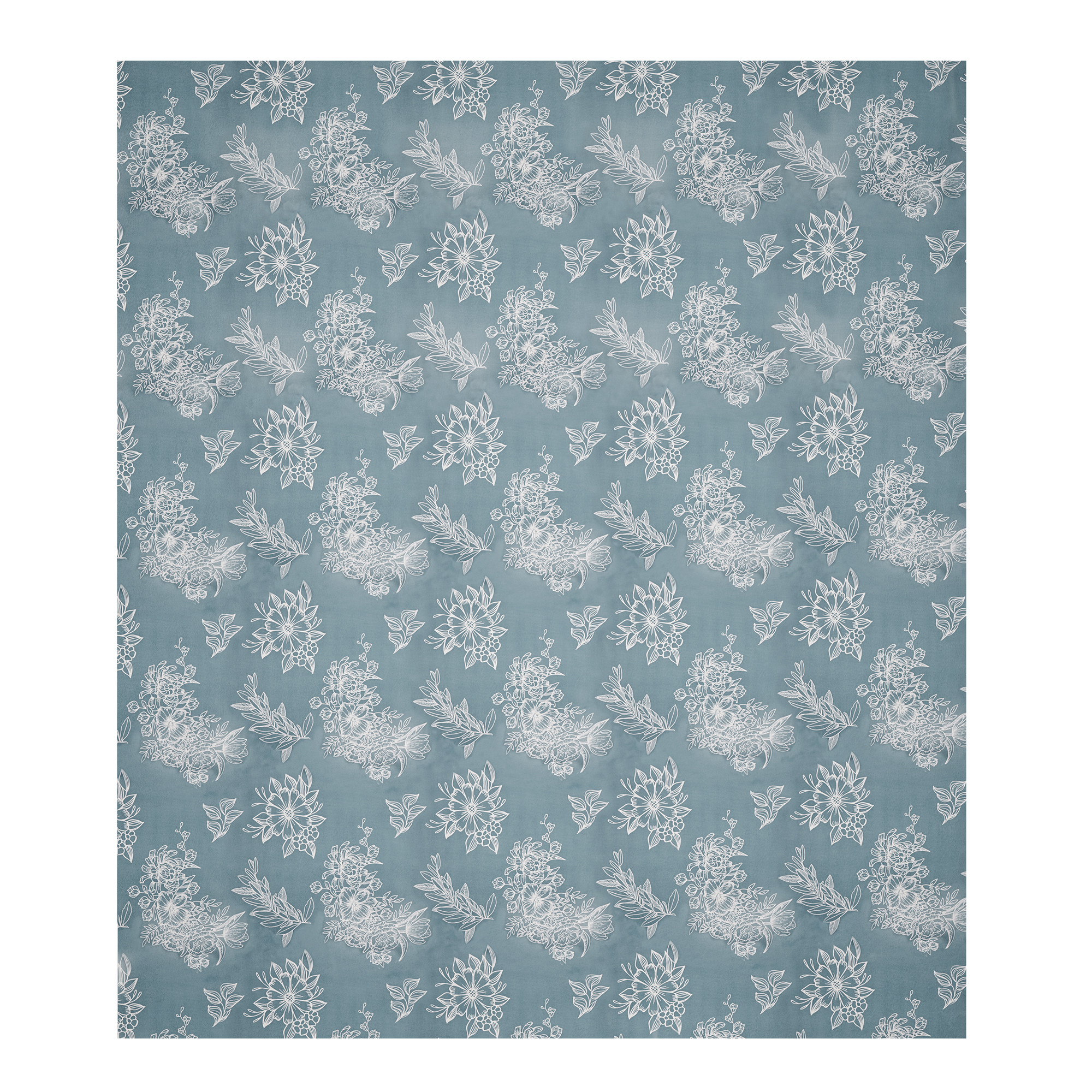 Kuber Industries Cotton 180 TC Double Bedsheet With 2 Pillow Covers  Machine Washable Soft Bedsheet For Living Room Home  Hotels  Lotus Fabio Print - Grey  White