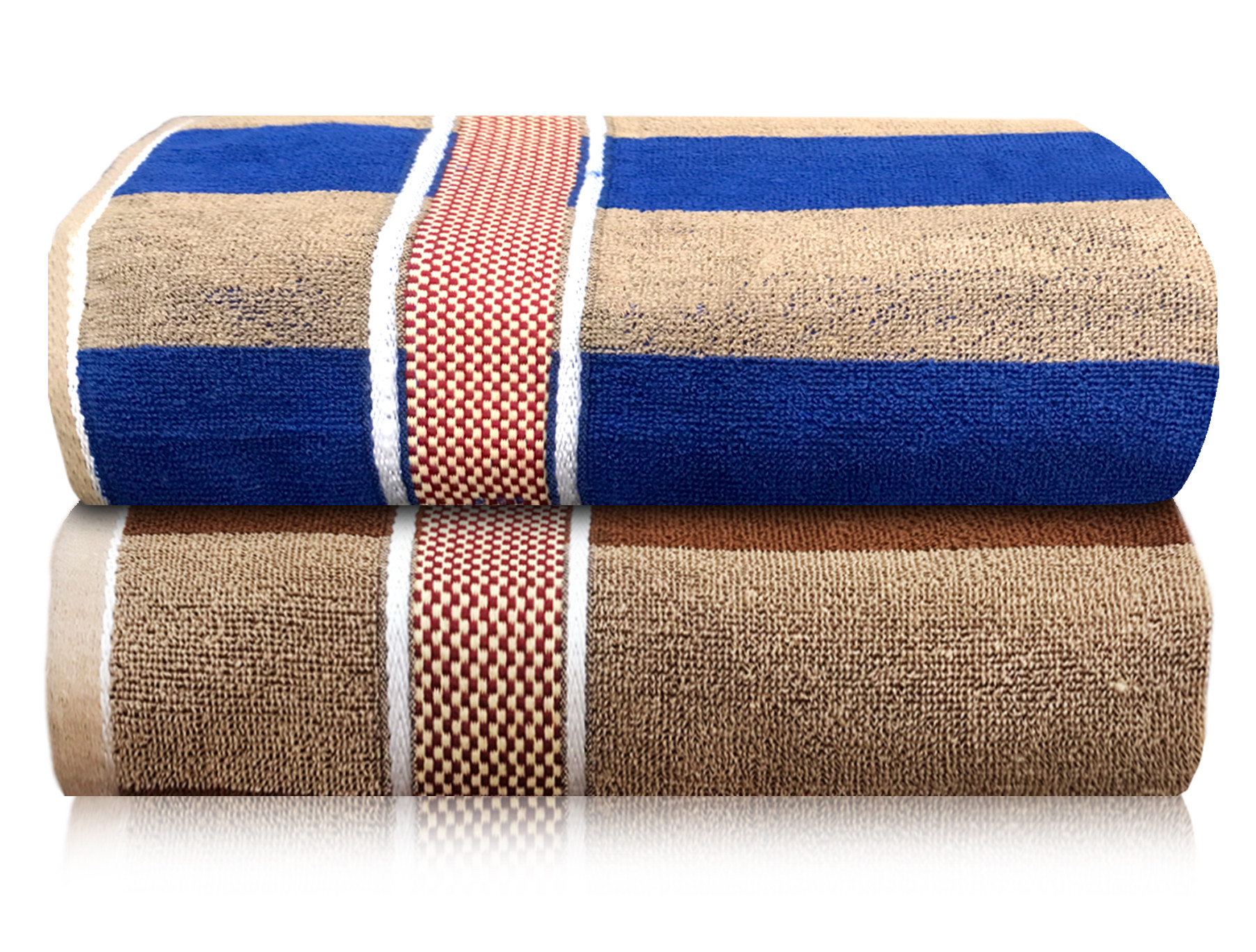 Kuber Industries Cotton 2 Pieces Luxurious, Soft, 100% Cotton Towel, 30