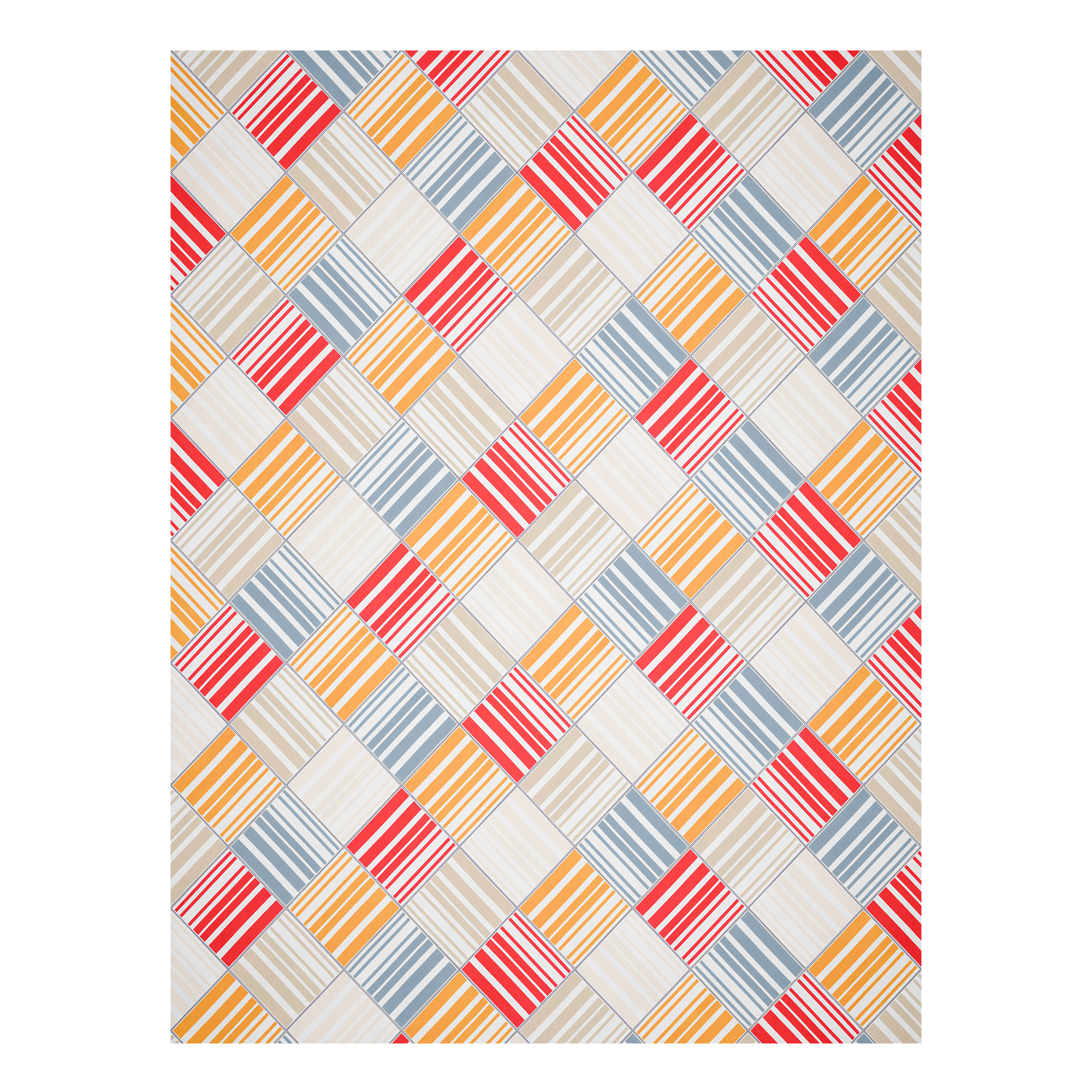 Kuber Industries Cotton 350 TC Double Bedsheet With 2 Pillow Covers  Machine Washable Soft Bedsheet For Living Room Home  Hotels  Zig Zag Print - White