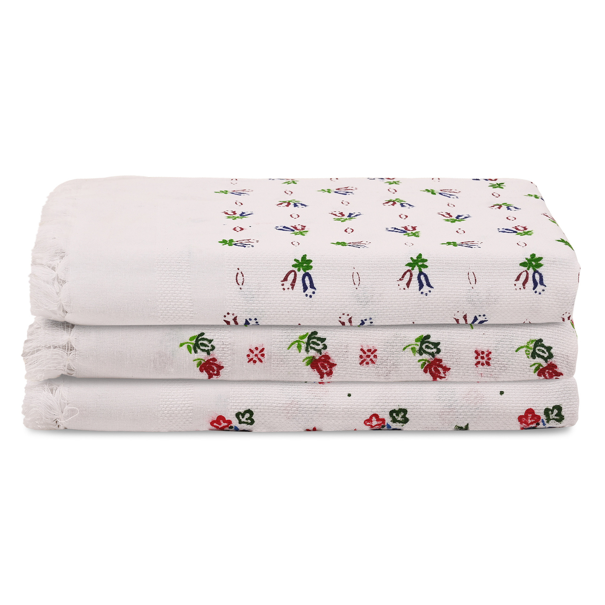 Kuber Industries Cotton Bath Towel for Women  Super Soft Swimming  Bathing Towel  30x60 Inch  Travel Cotton Towel  Gamcha  Assorted